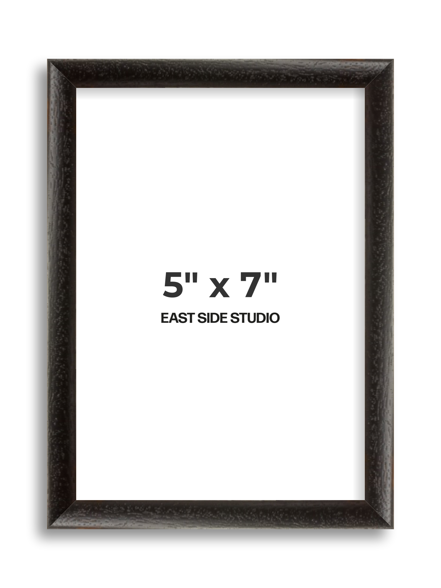 Black Stain 5" x 7" picture frame