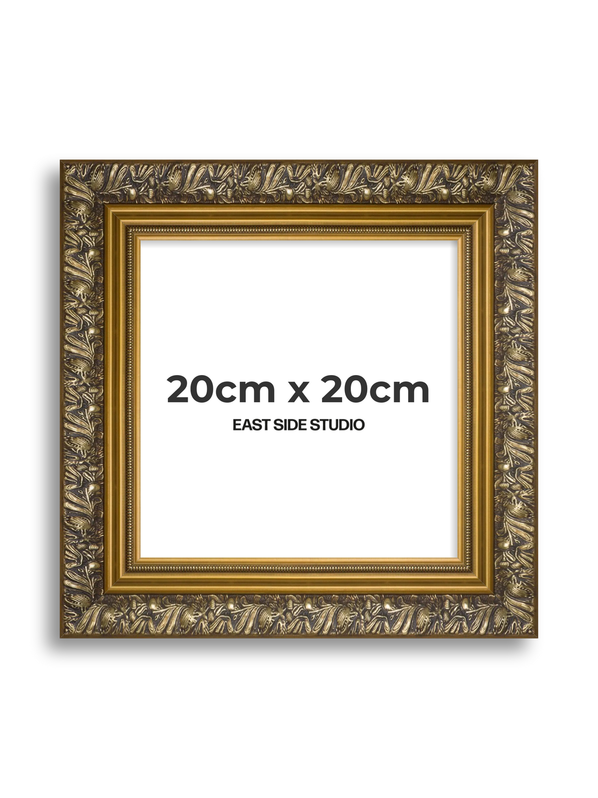 Acanthus Gold 20cm x 20cm picture frame