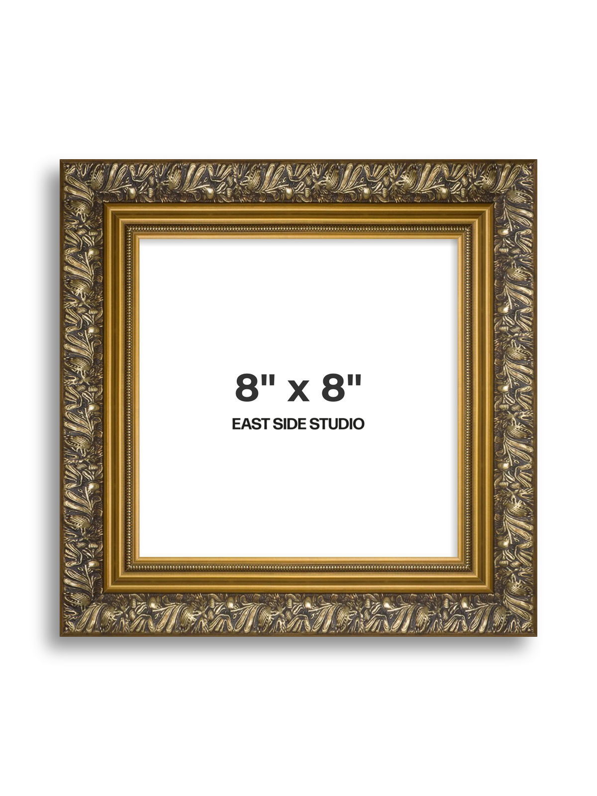 Acanthus Gold 8" x 8" picture frame