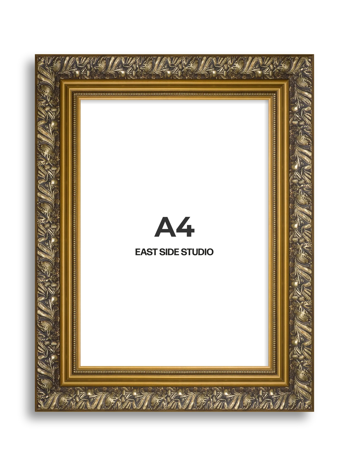 Acanthus Gold A4 picture frame