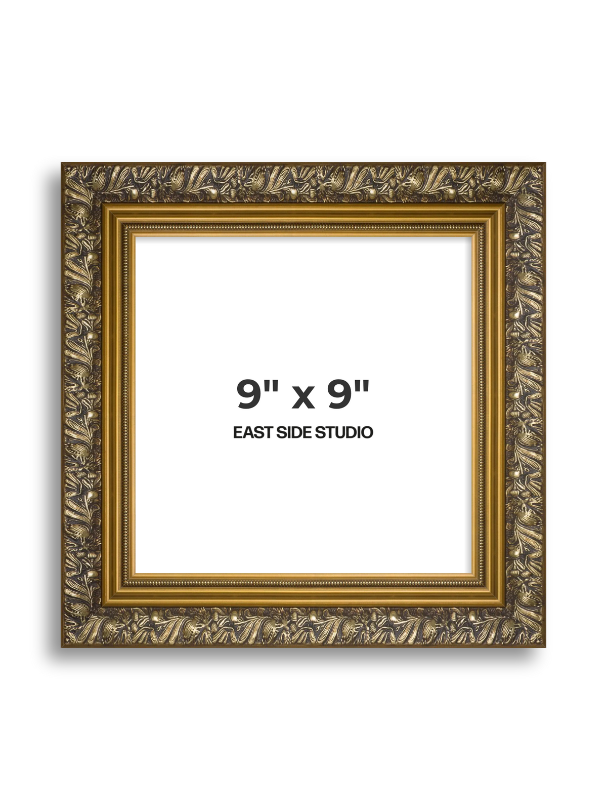 Acanthus Gold 9" x 9" picture frame
