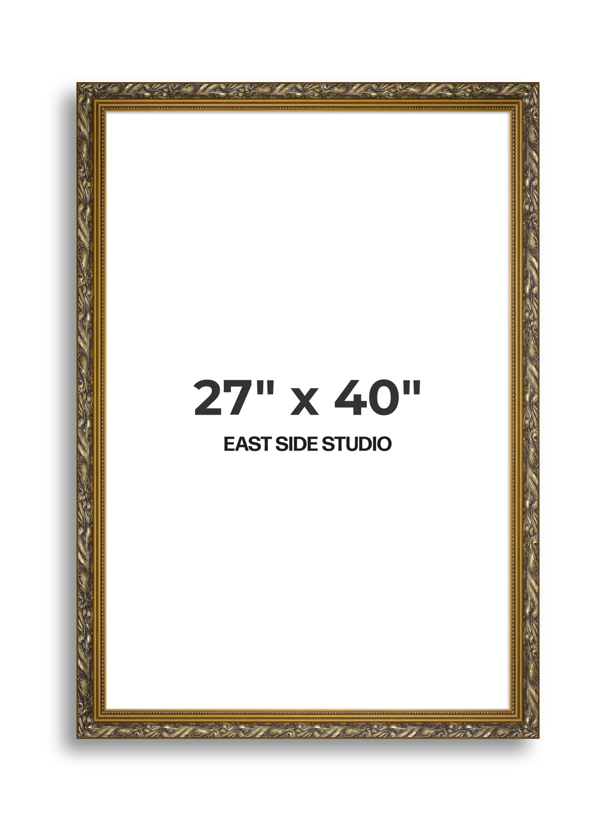 Acanthus Gold 27" x 40" picture frame