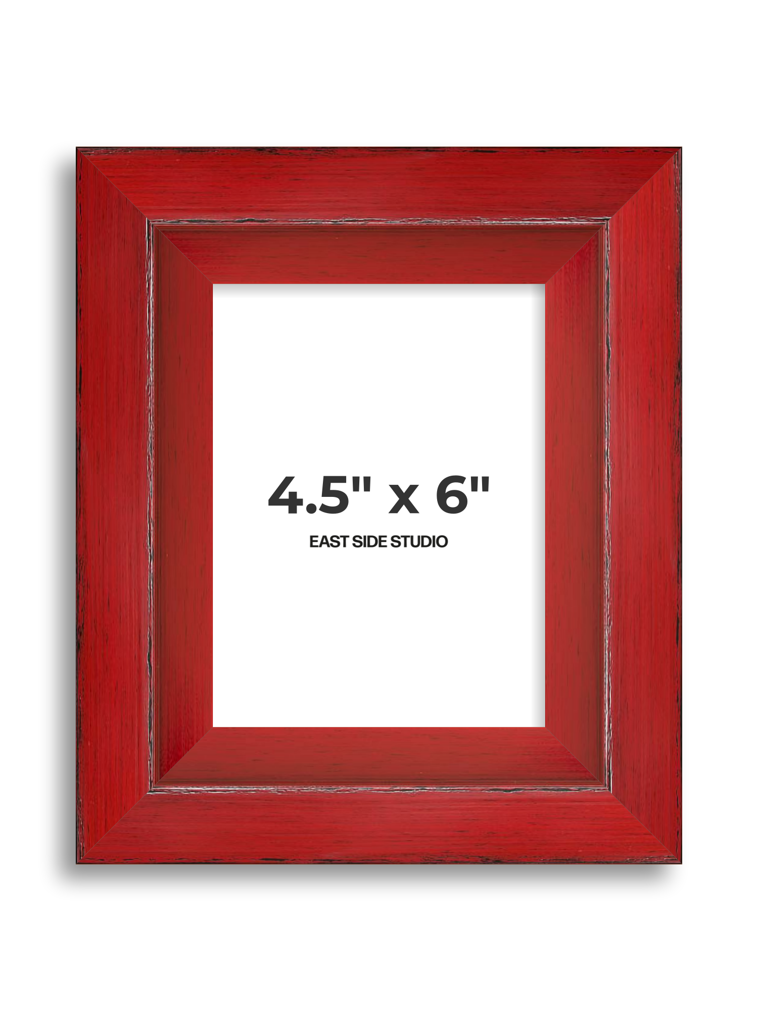 Crimson Red 4.5" x 6" picture frame