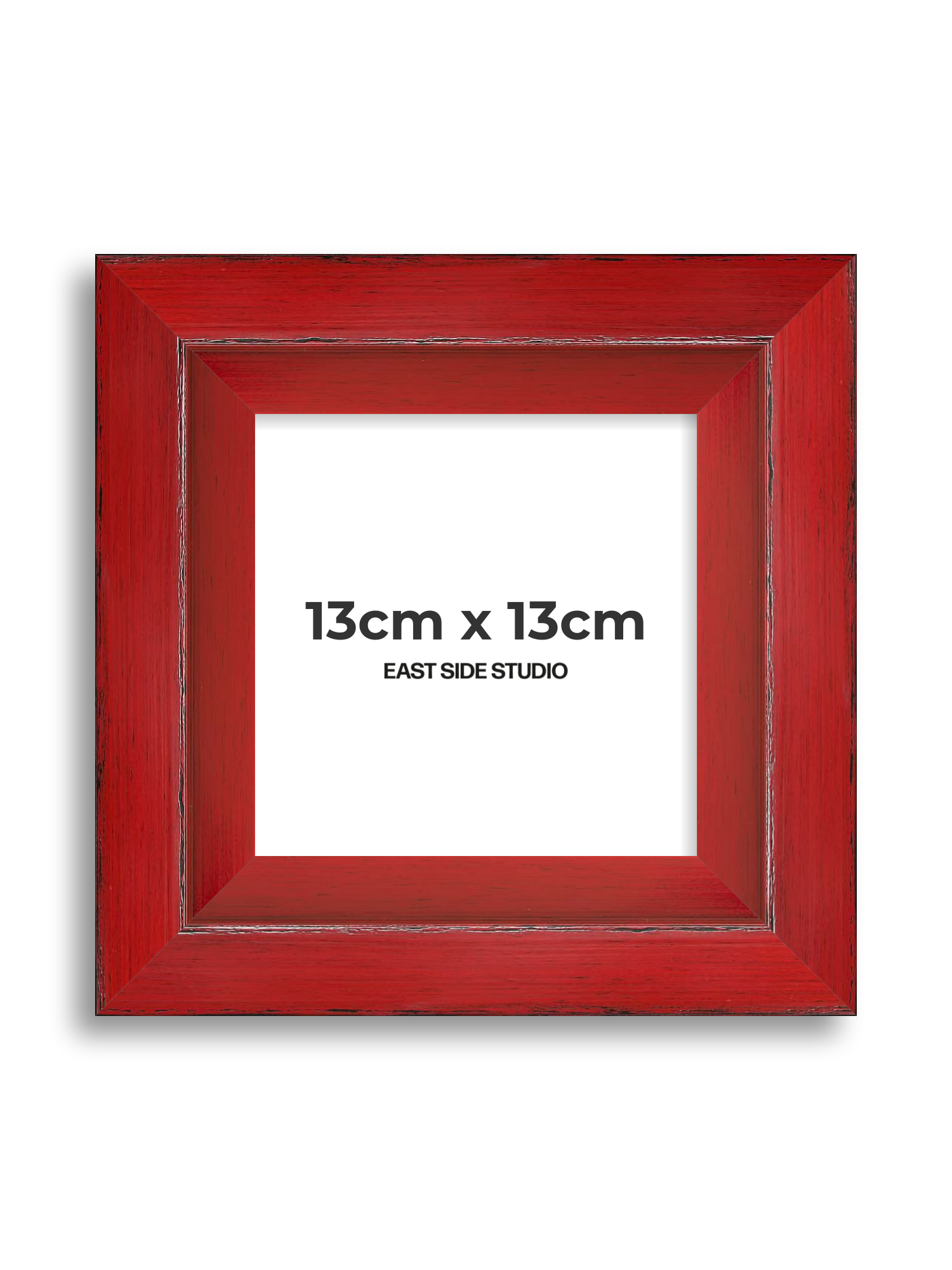 Crimson Red 13cm x 13cm picture frame