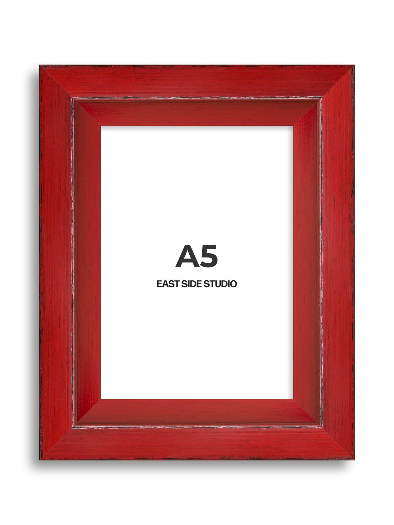 Crimson Red A5 picture frame