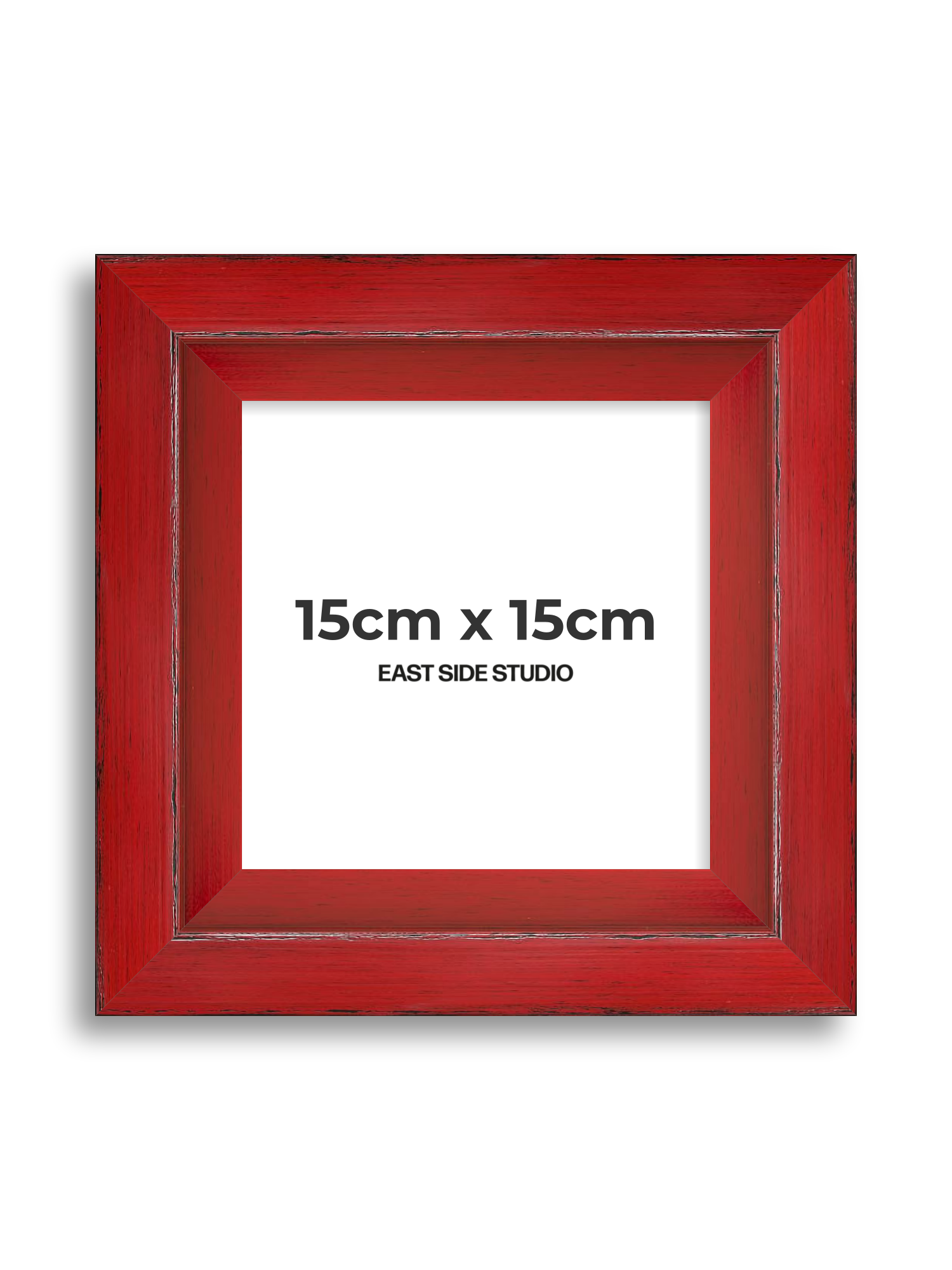 Crimson Red 15cm x 15cm picture frame