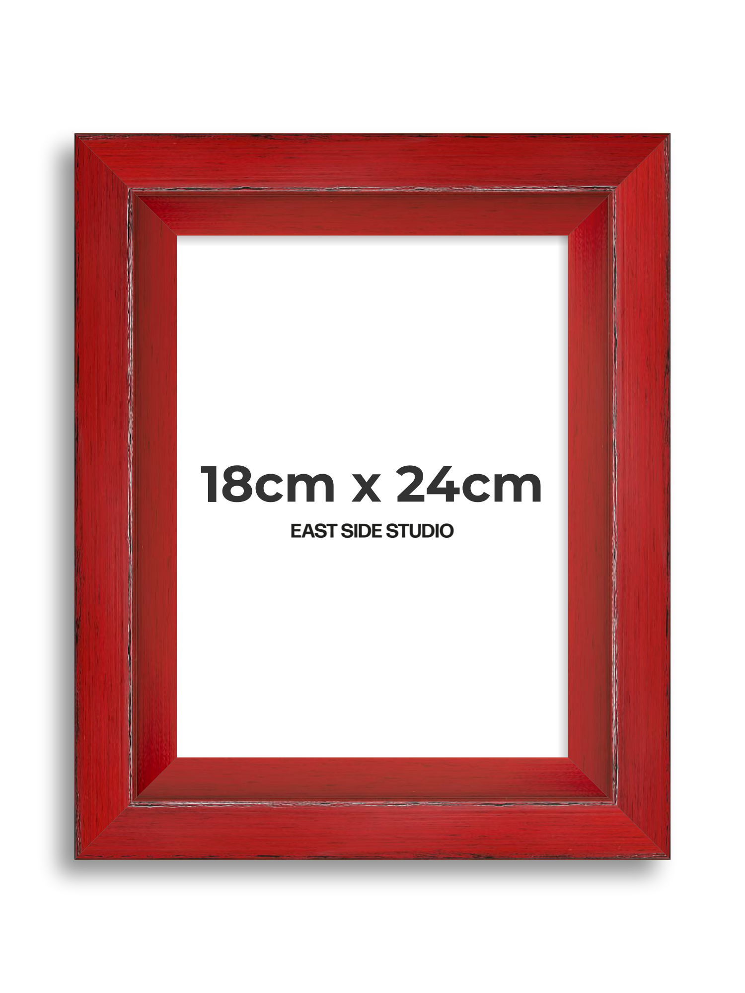 Crimson Red 18cm x 24cm picture frame