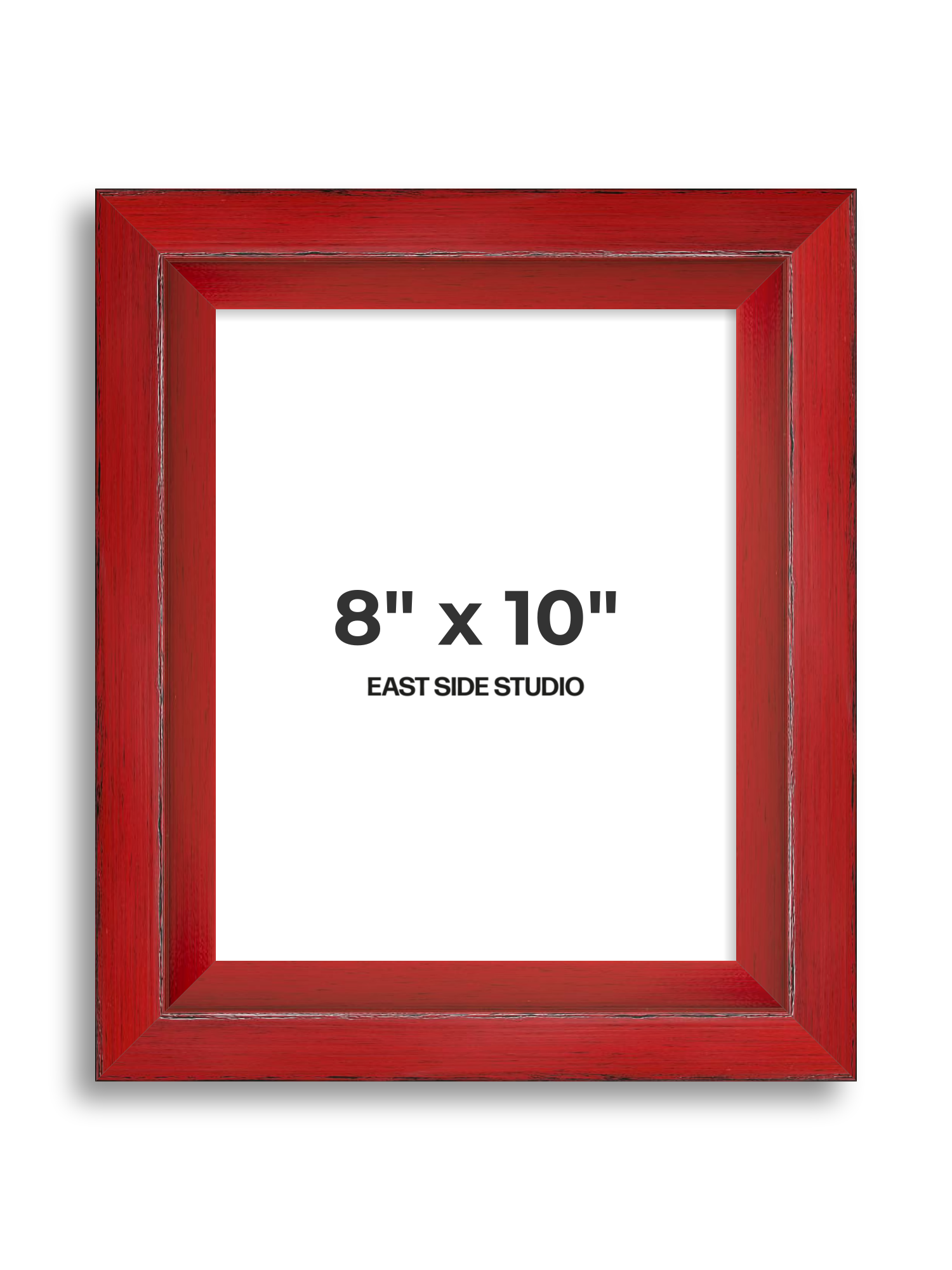 Crimson Red 8" x 10" picture frame