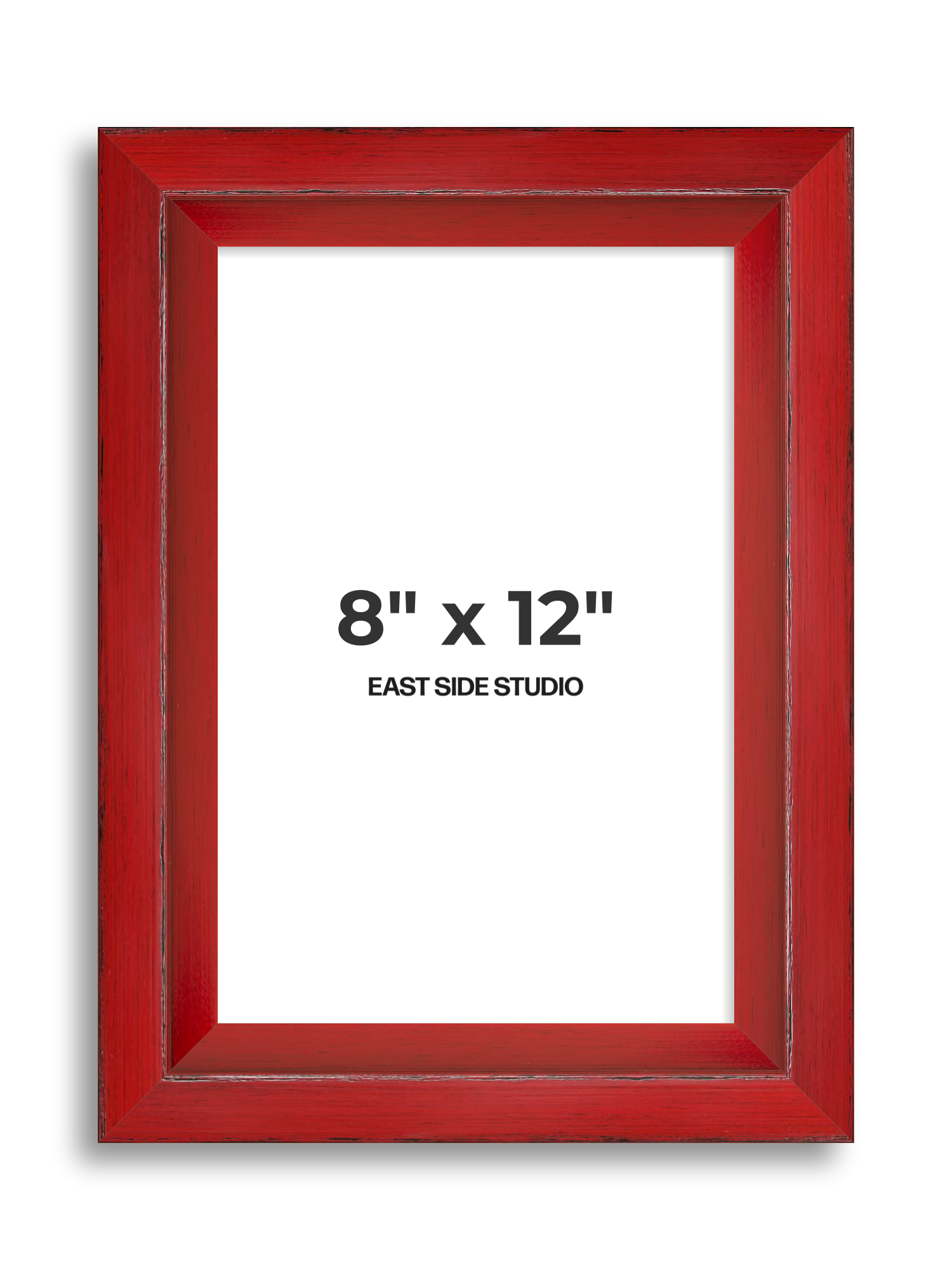 Crimson Red 8" x 12" picture frame
