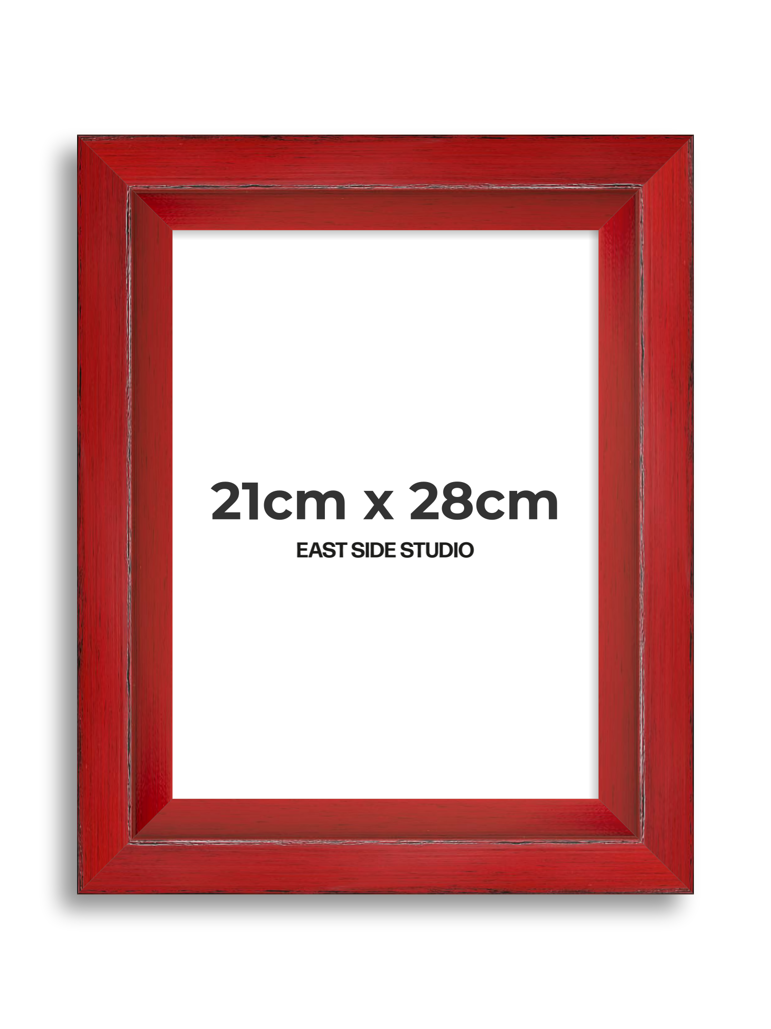 Crimson Red 21cm x 28cm picture frame