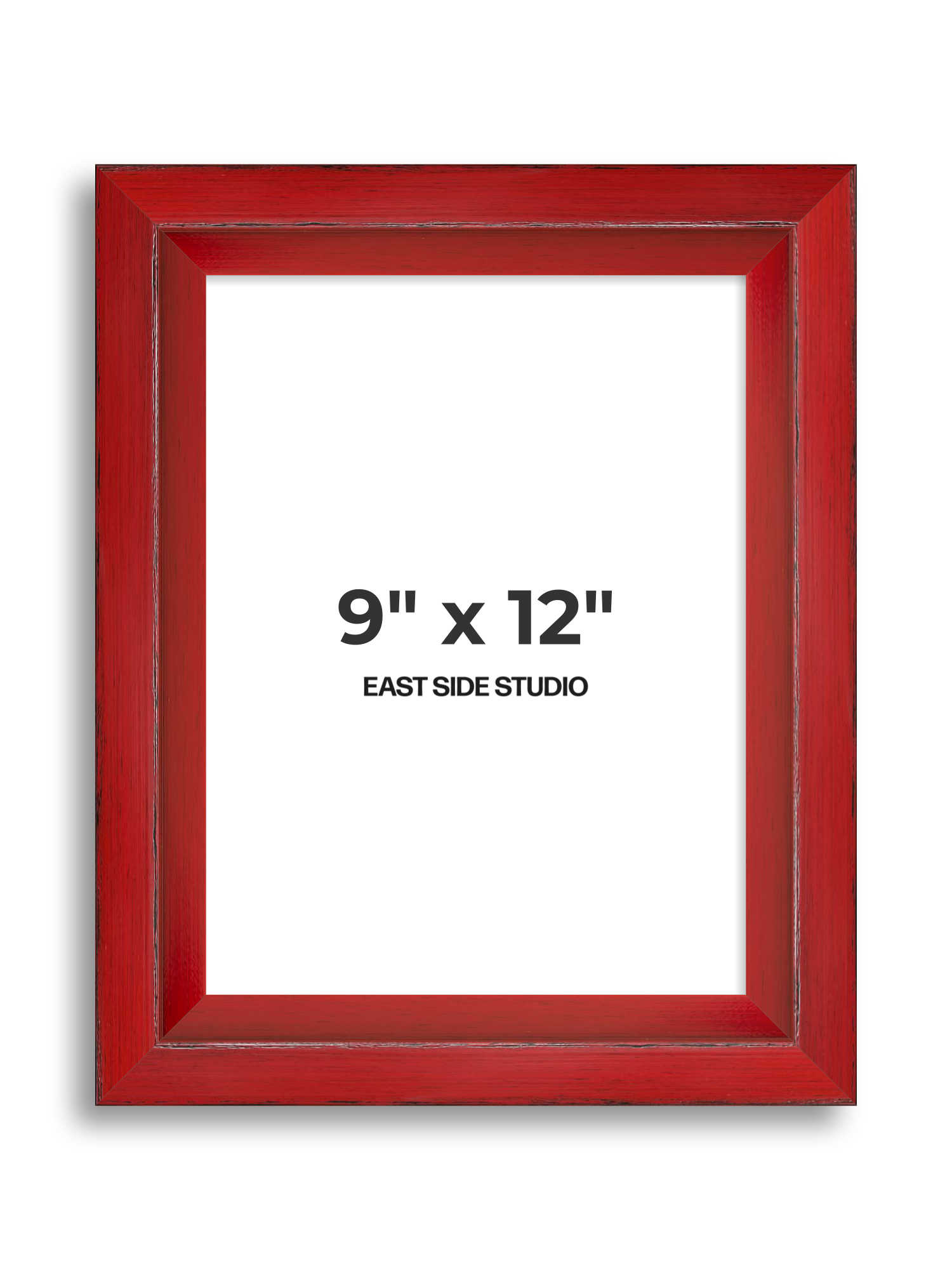 Crimson Red 9" x 12" picture frame