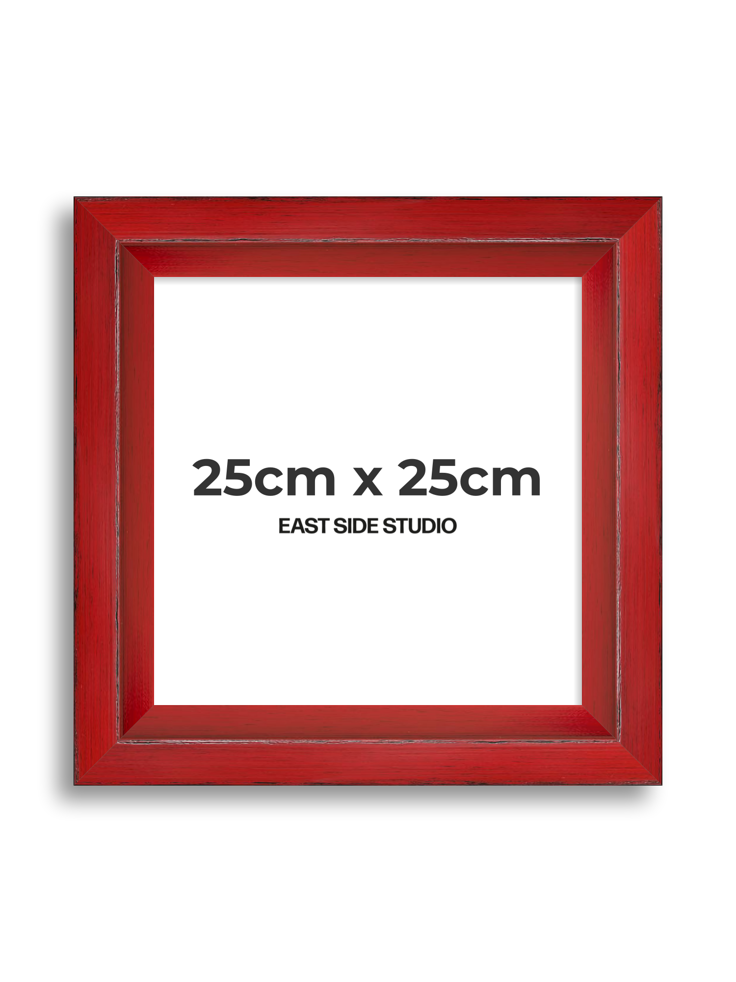 Crimson Red 25cm x 25cm picture frame