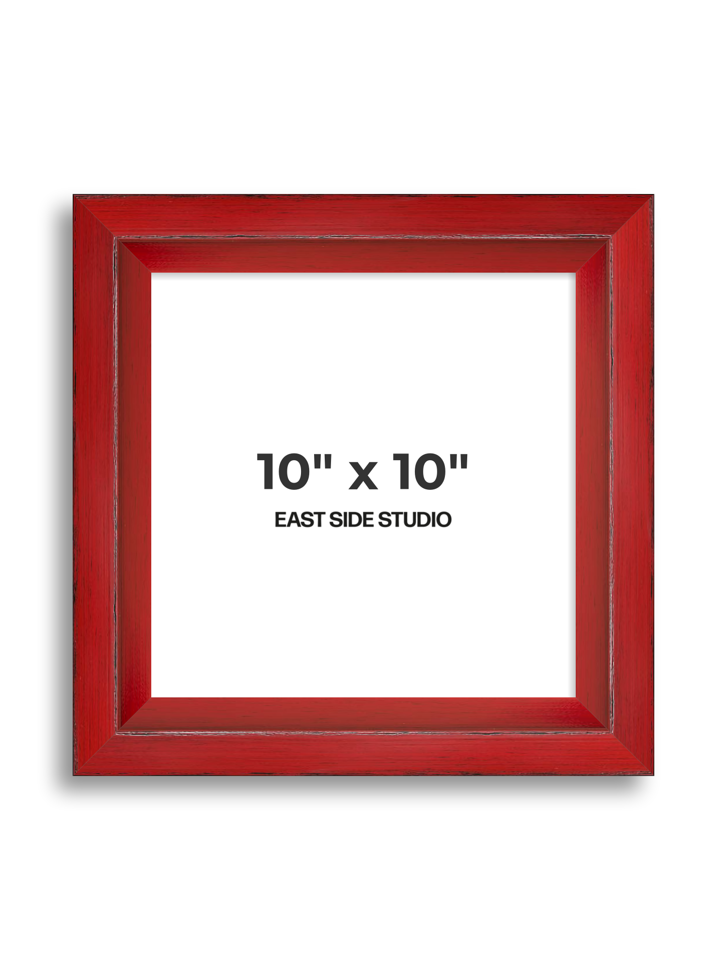 Crimson Red 10" x 10" picture frame