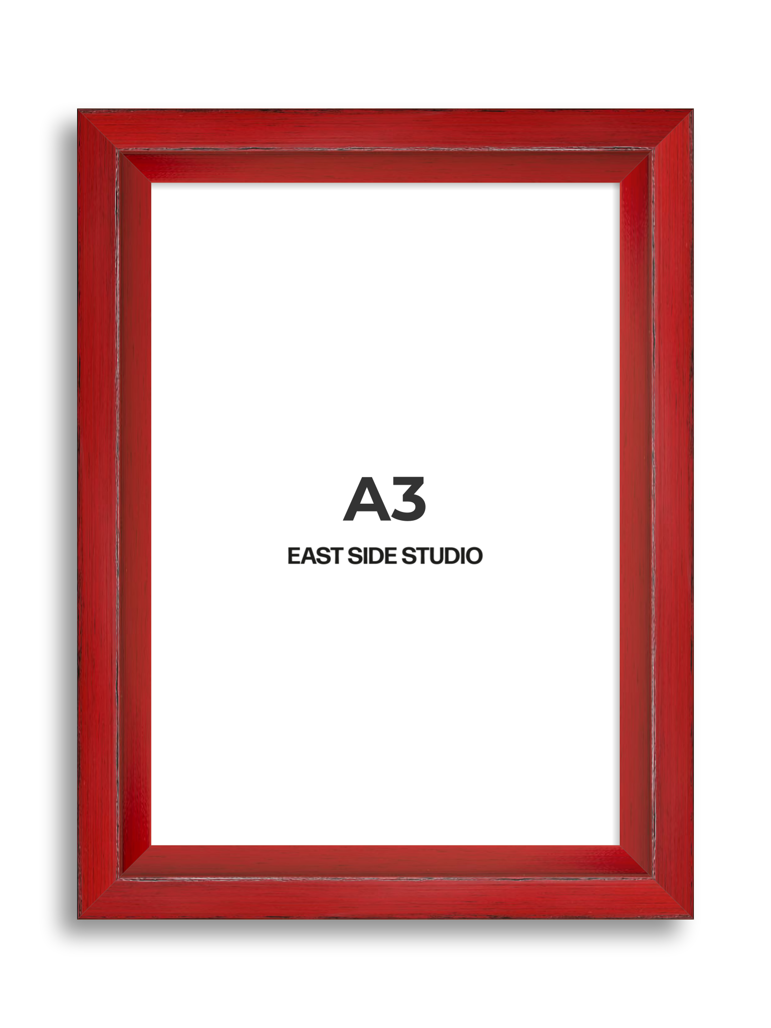 Crimson Red A3 picture frame