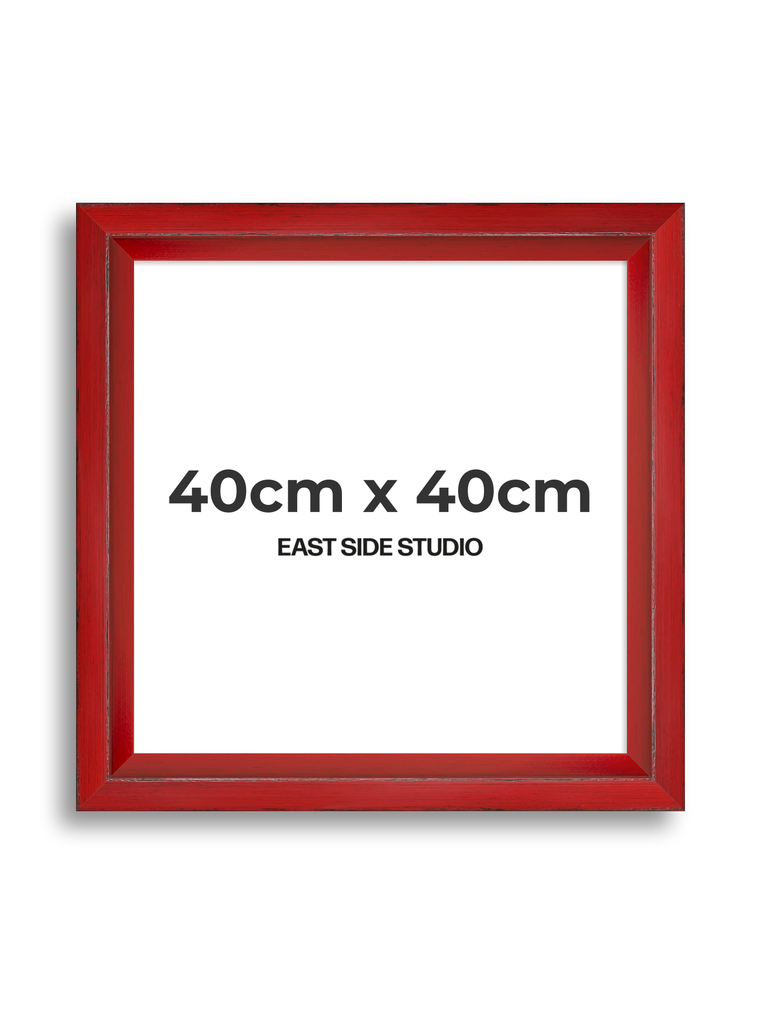Crimson Red 40cm x 40cm picture frame