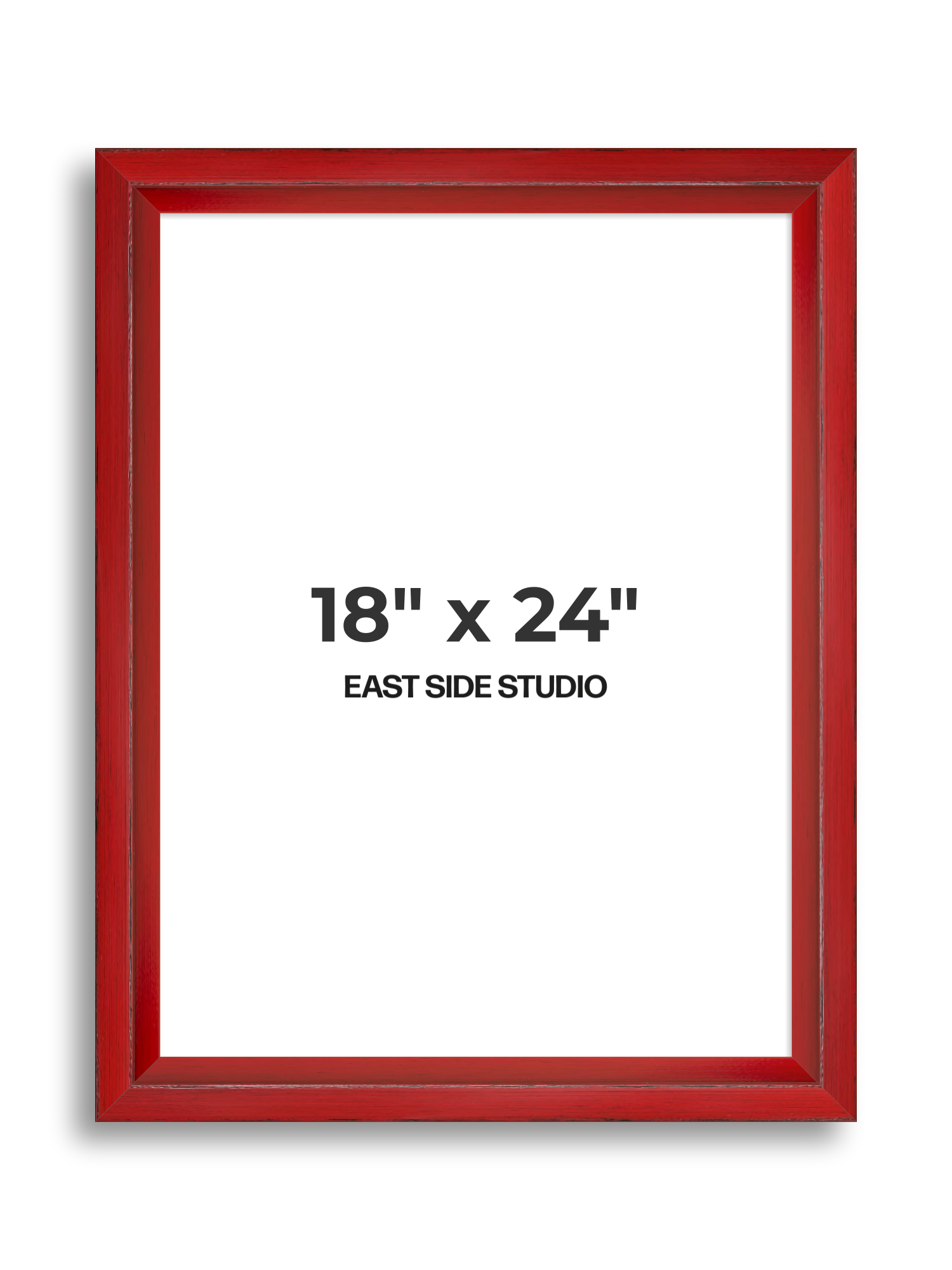Crimson Red 18" x 24" picture frame