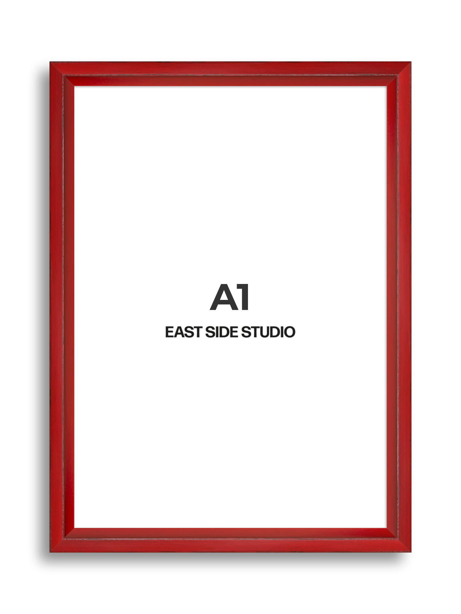 Crimson Red A1 picture frame