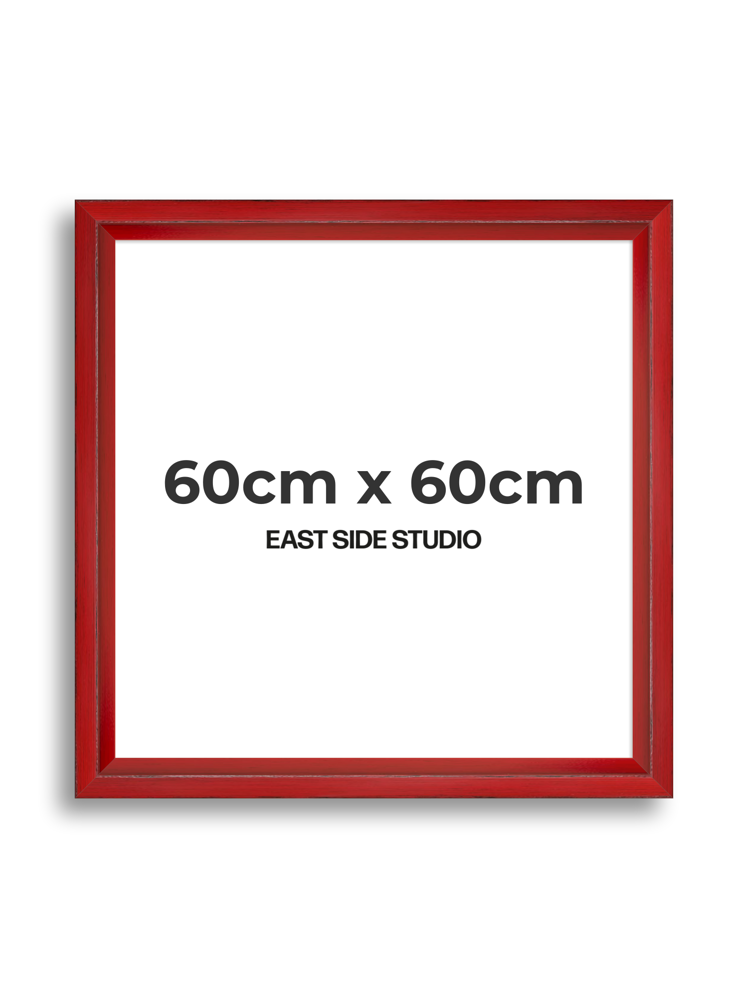 Crimson Red 60cm x 60cm picture frame
