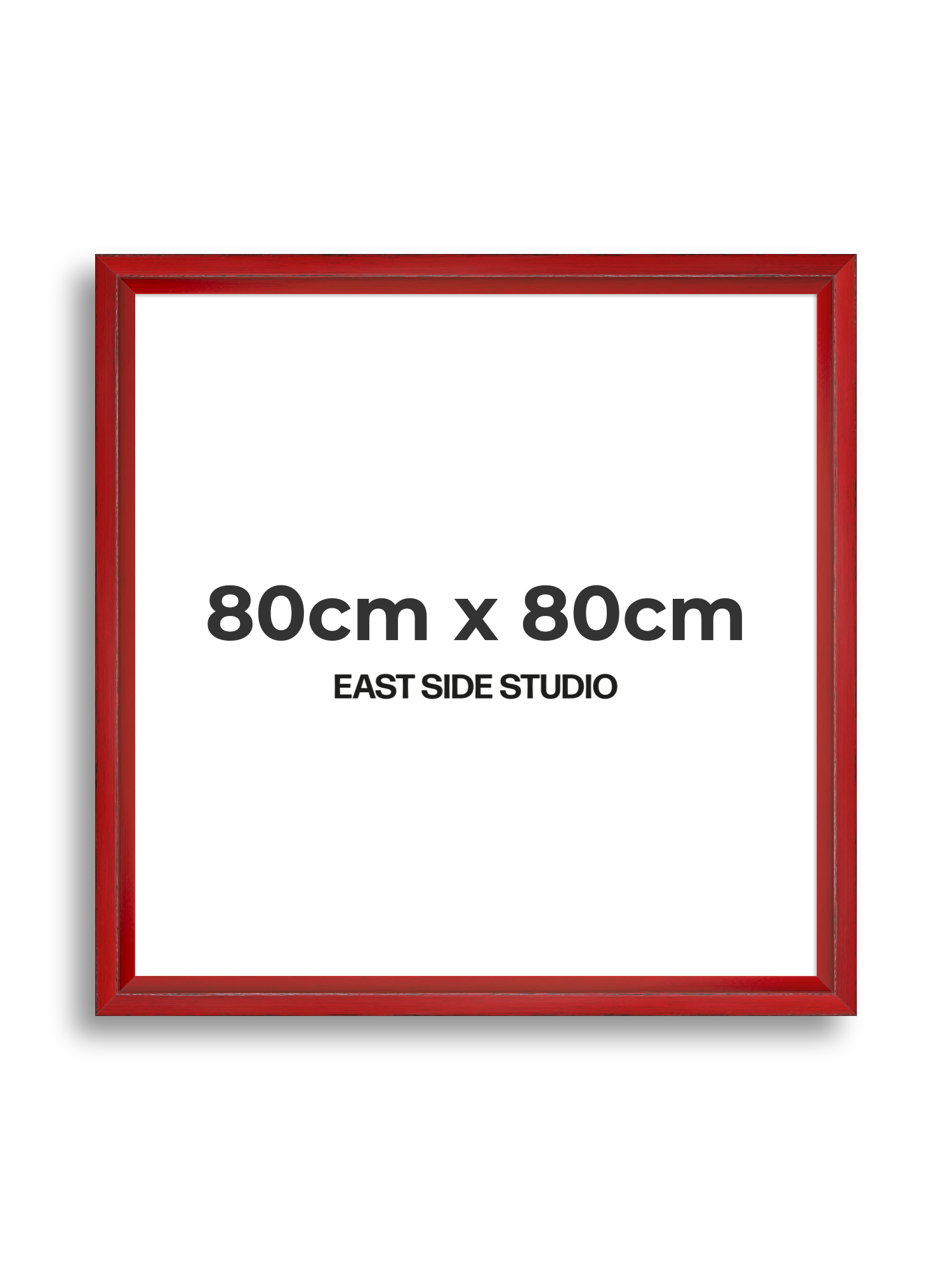 Crimson Red 80cm x 80cm picture frame
