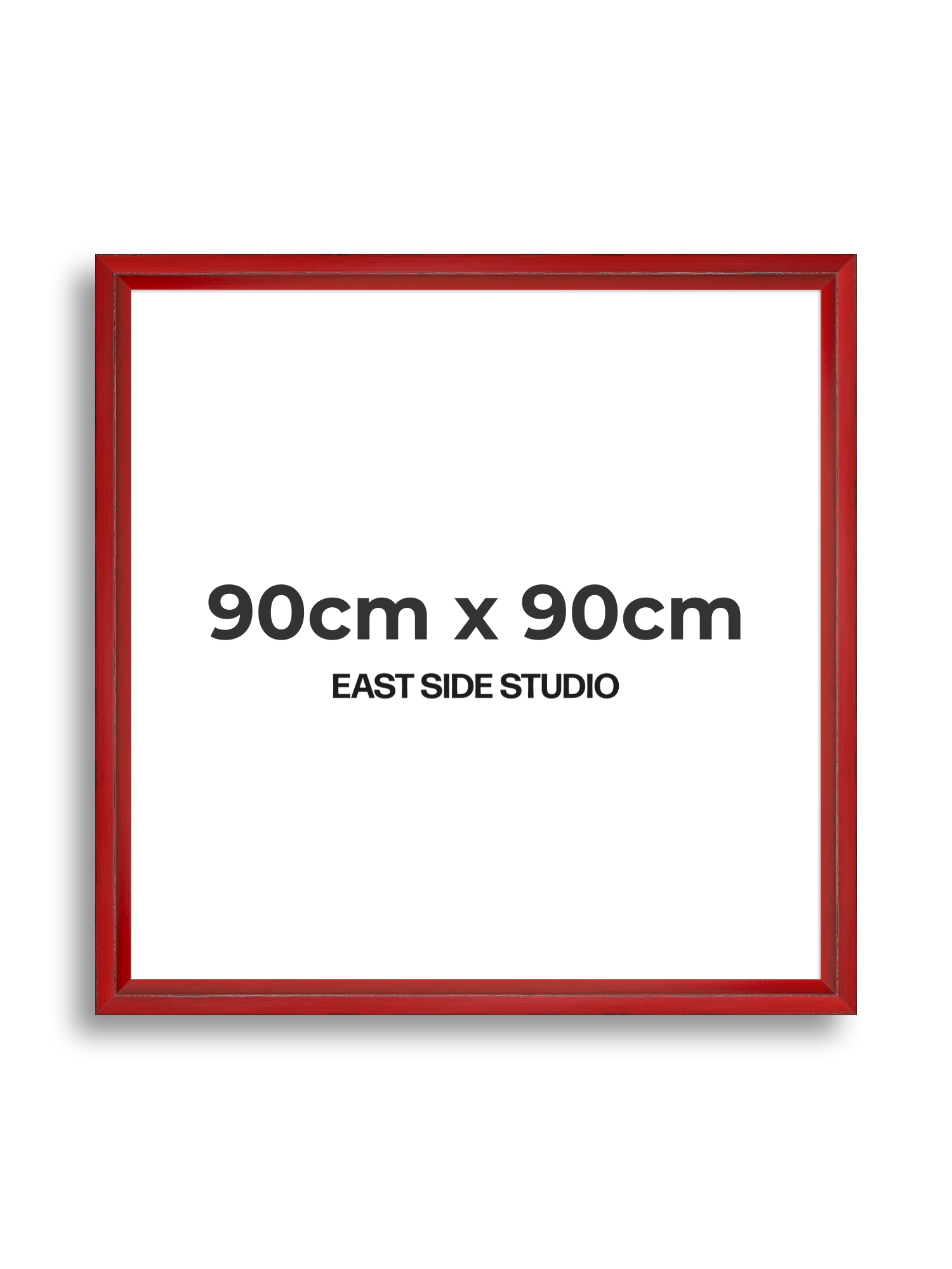 Crimson Red 90cm x 90cm picture frame