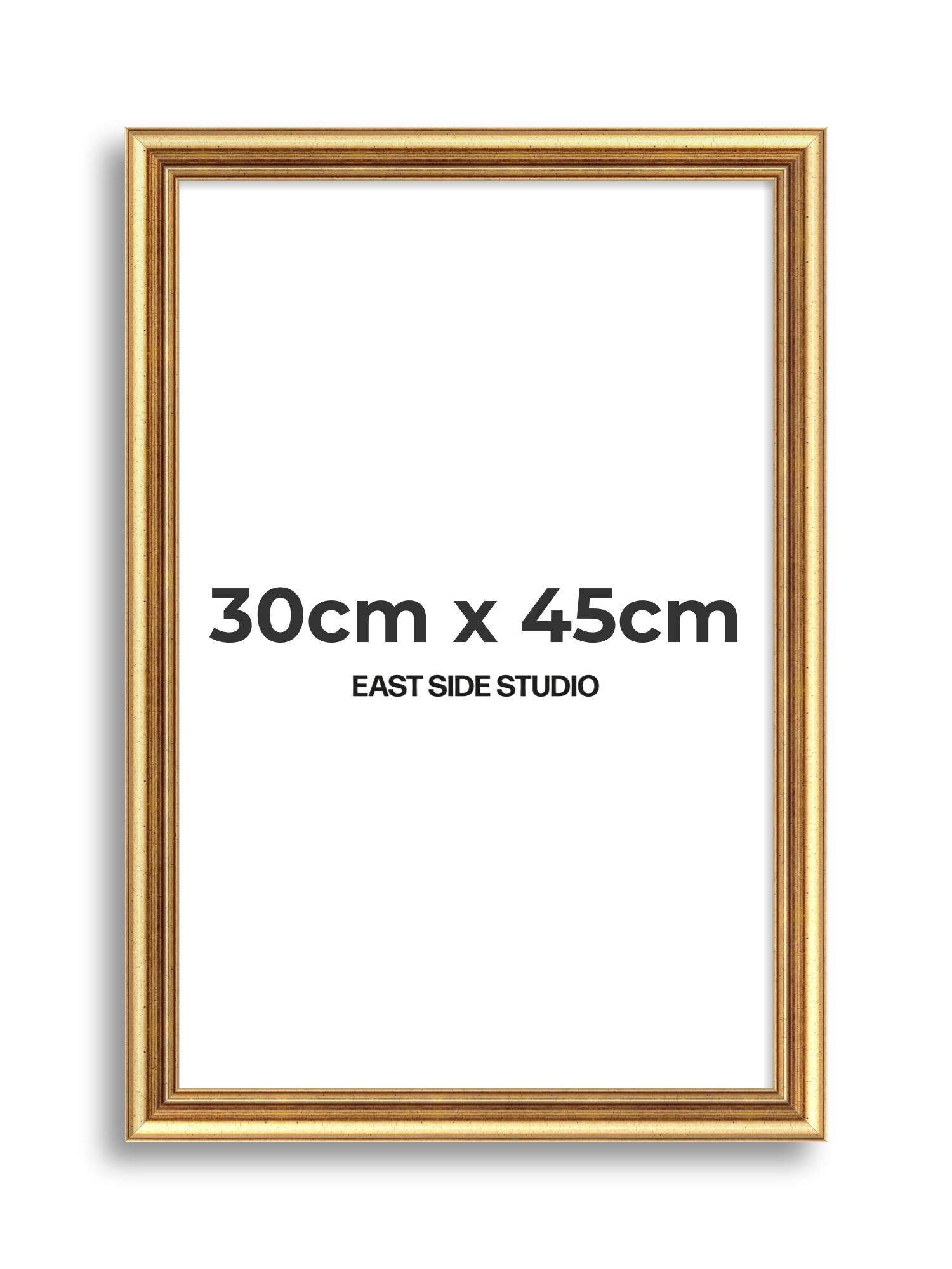 Cushioned Gold 30cm x 45cm picture frame
