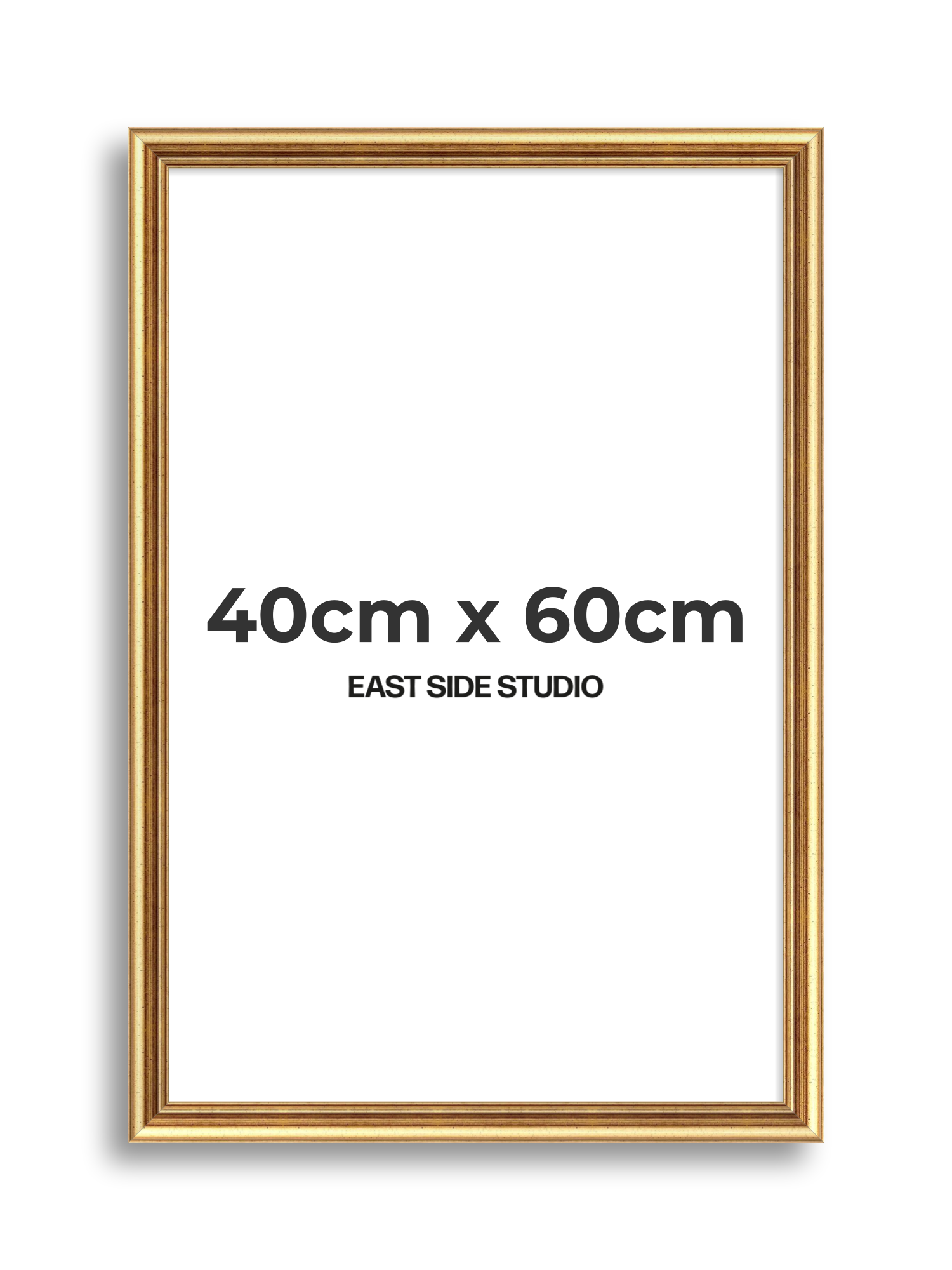Cushioned Gold 40cm x 60cm picture frame