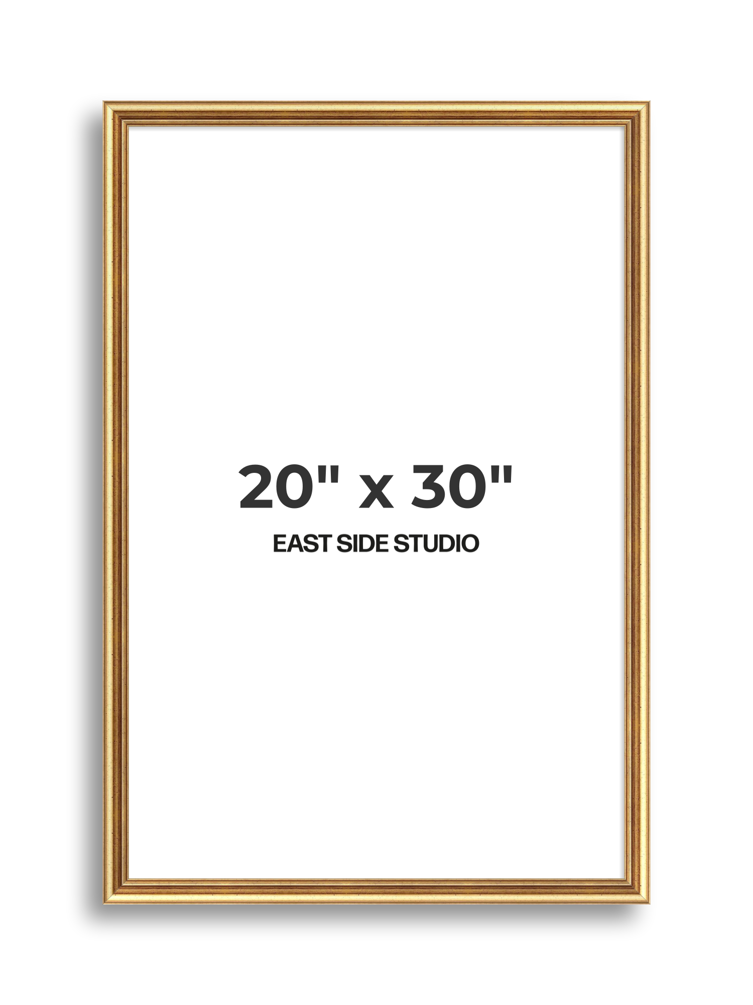 Cushioned Gold 20" x 30" picture frame