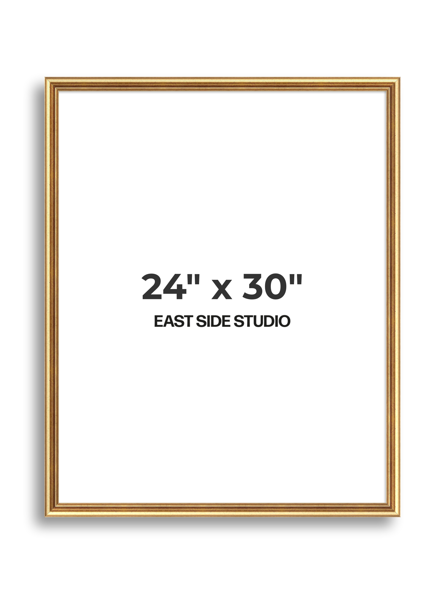 Cushioned Gold 24" x 30" picture frame