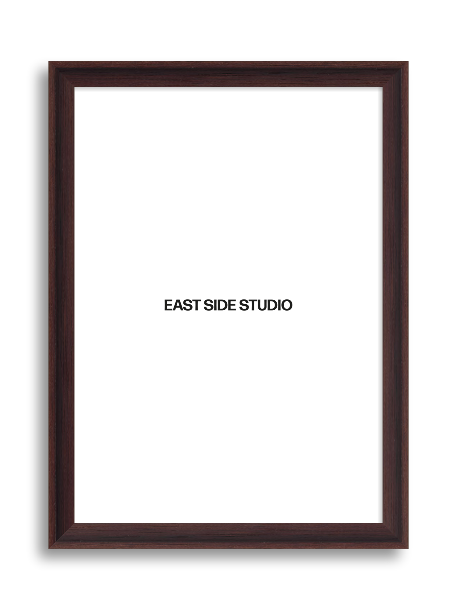 Wenge canvas tray frame