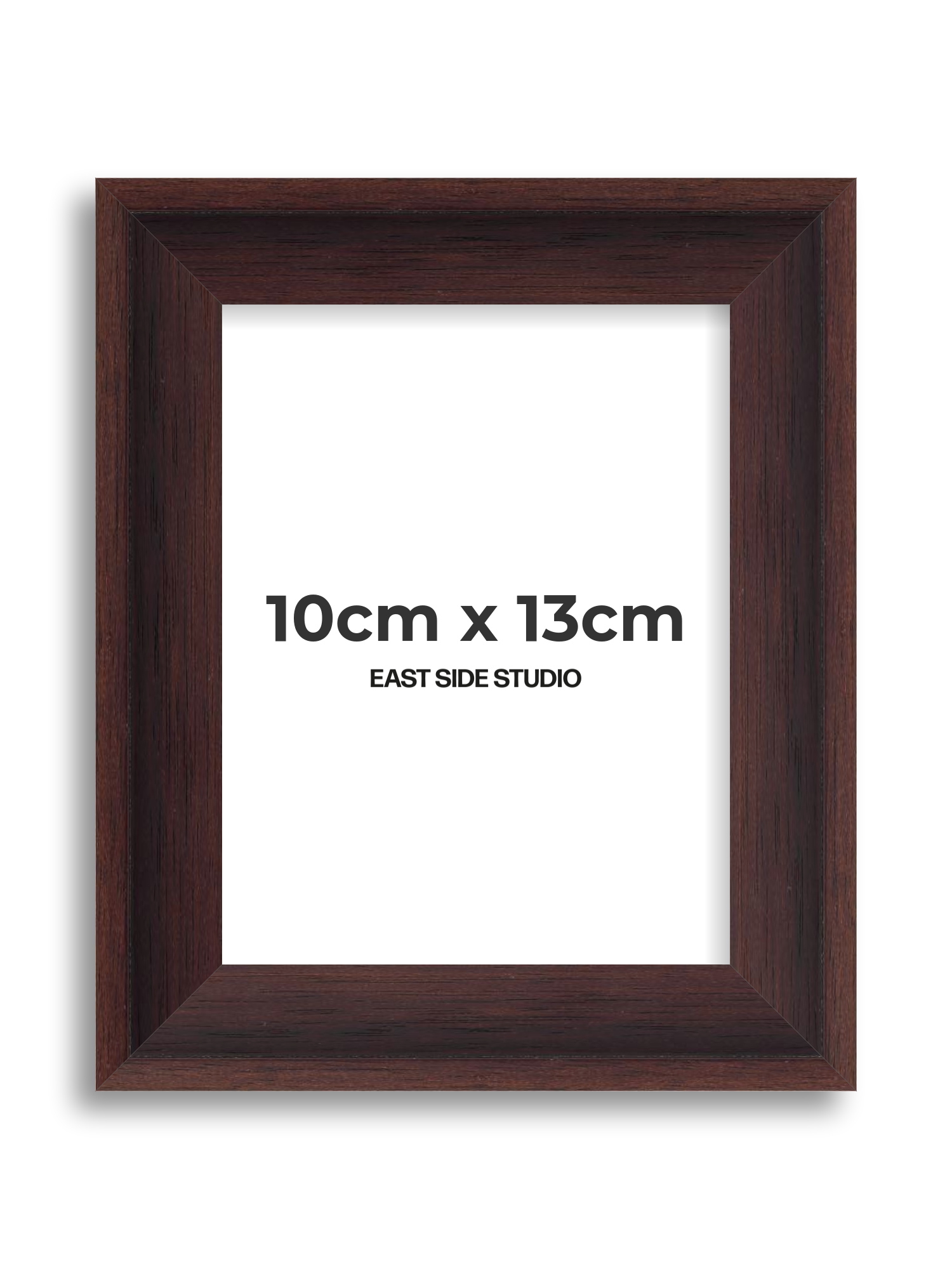 Wenge 10cm x 13cm picture frame