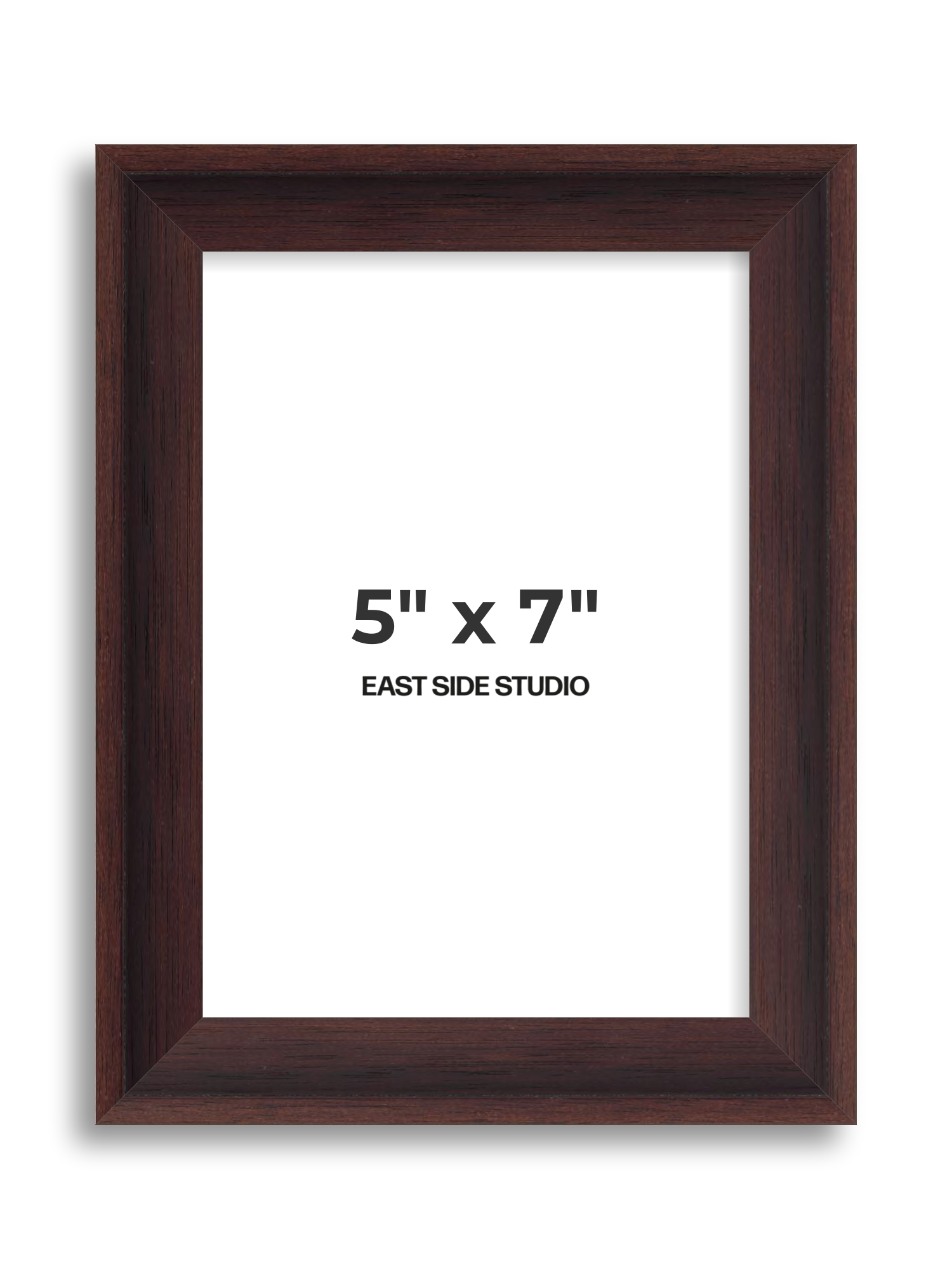 Wenge 5" x 7" picture frame