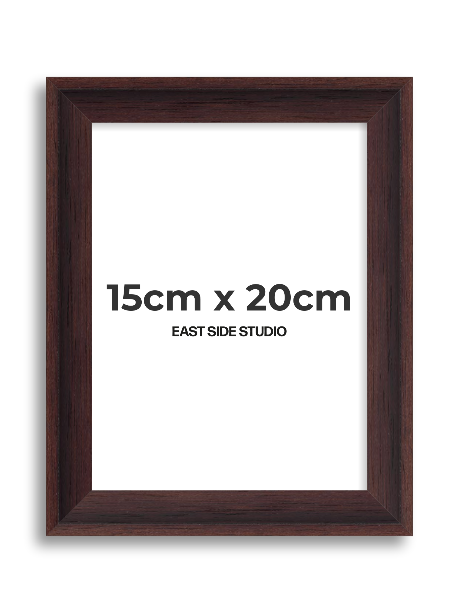 Wenge 15cm x 20cm picture frame