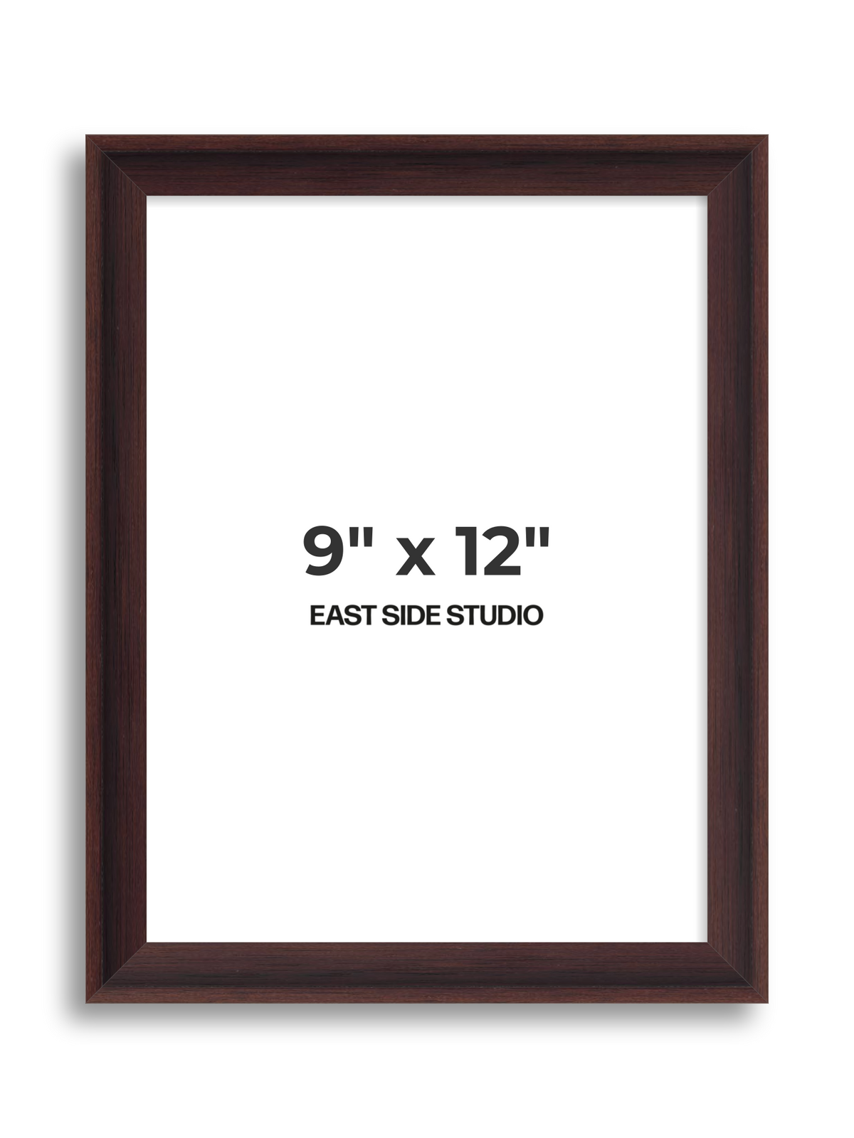 Wenge 9" x 12" picture frame