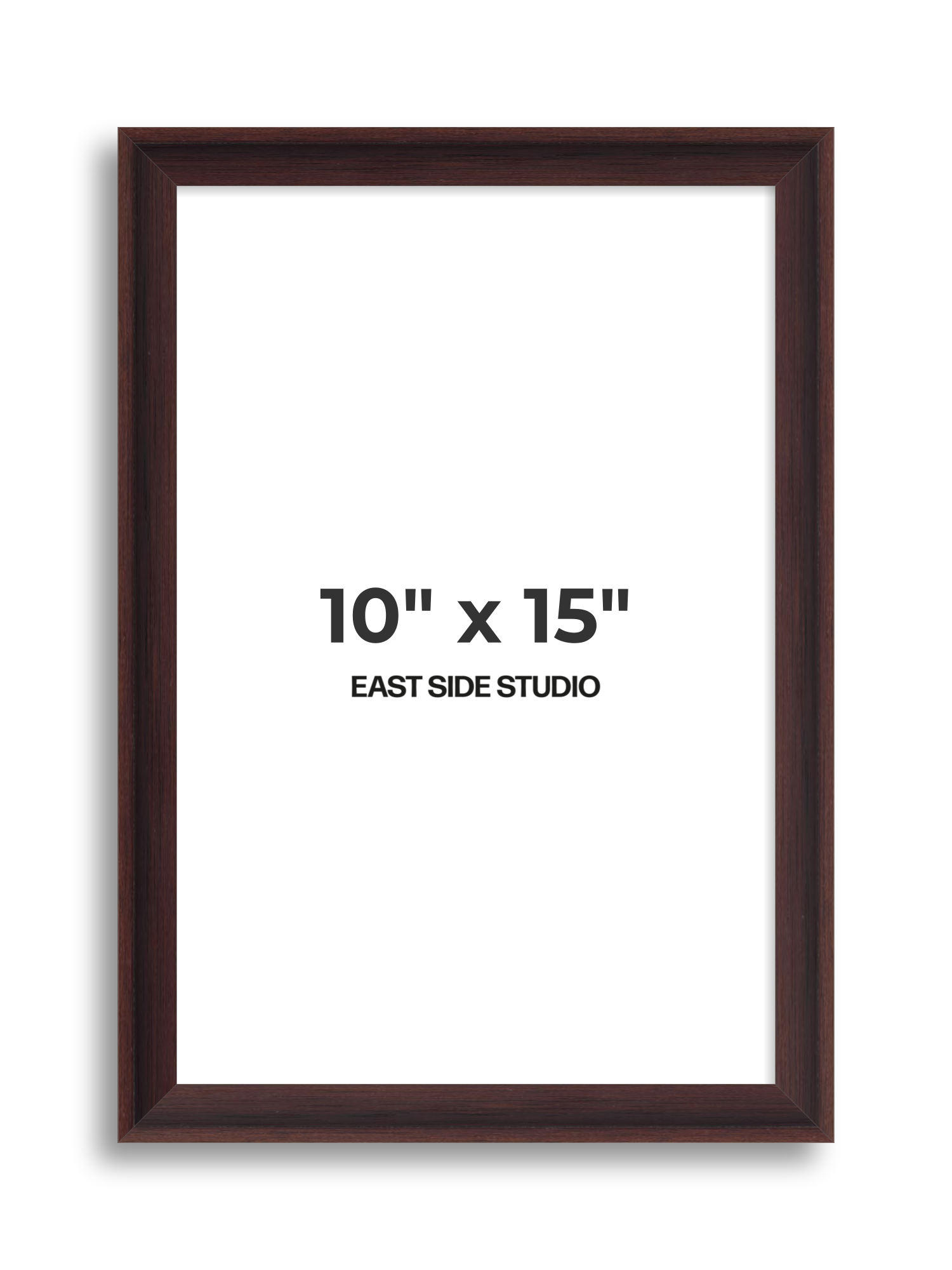 Wenge 10" x 15" picture frame
