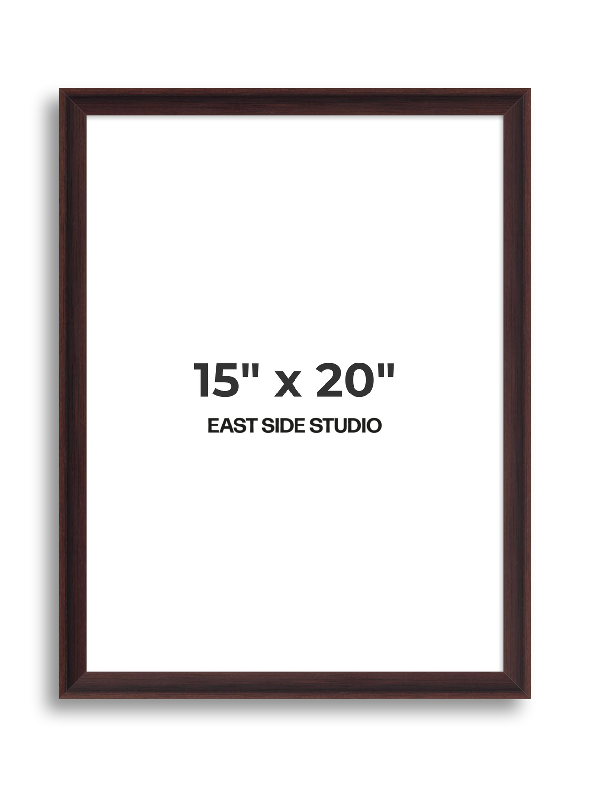 Wenge 15" x 20" picture frame