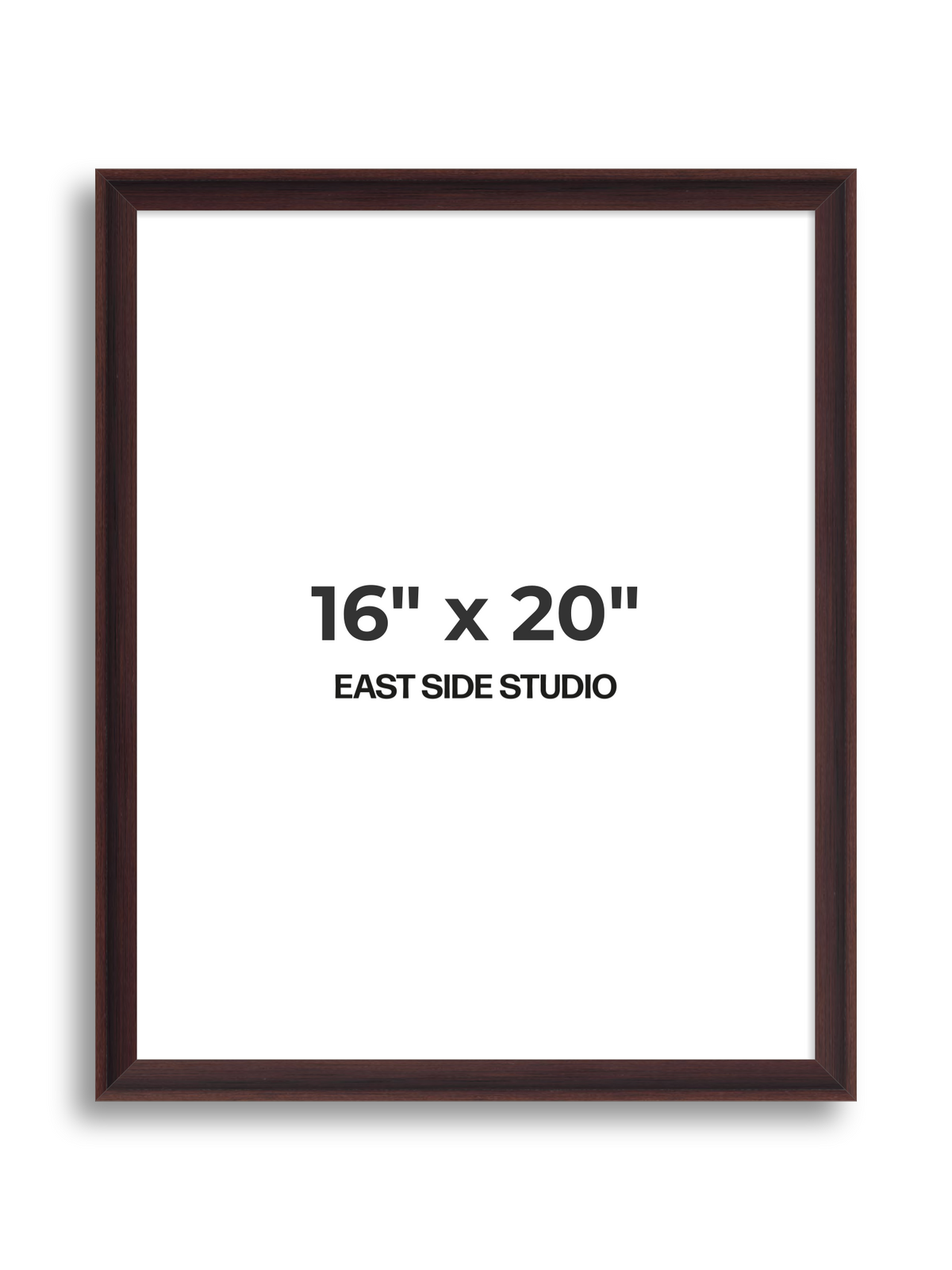 Wenge 16" x 20" picture frame