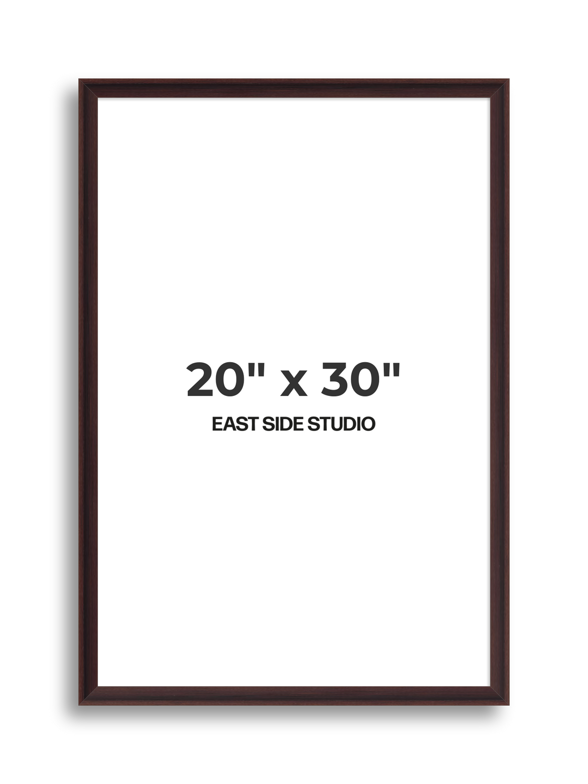 Wenge 20" x 30" picture frame