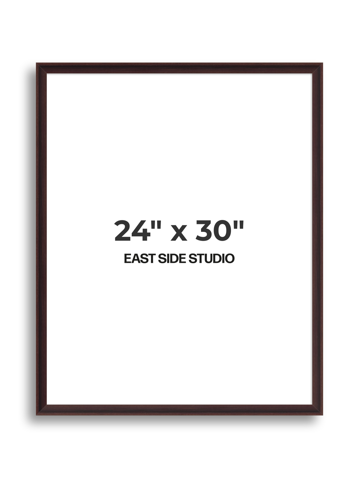 Wenge 24" x 30" picture frame