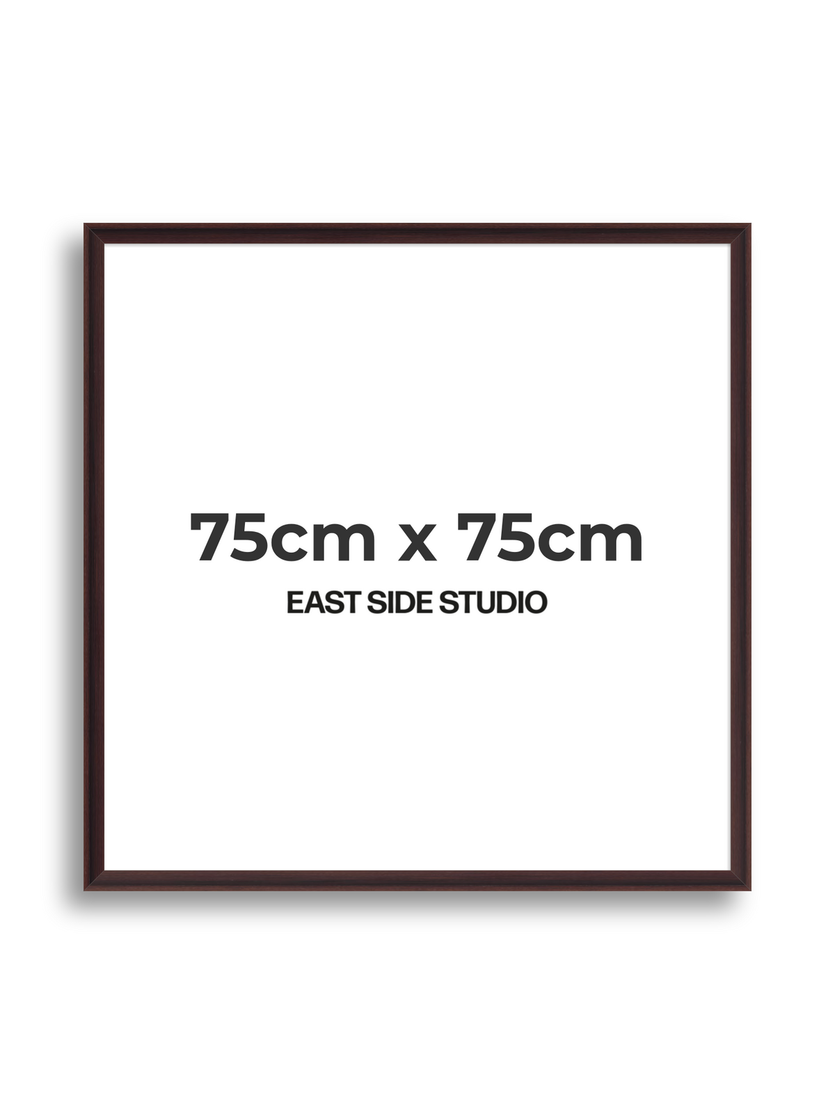 Wenge 75cm x 75cm picture frame