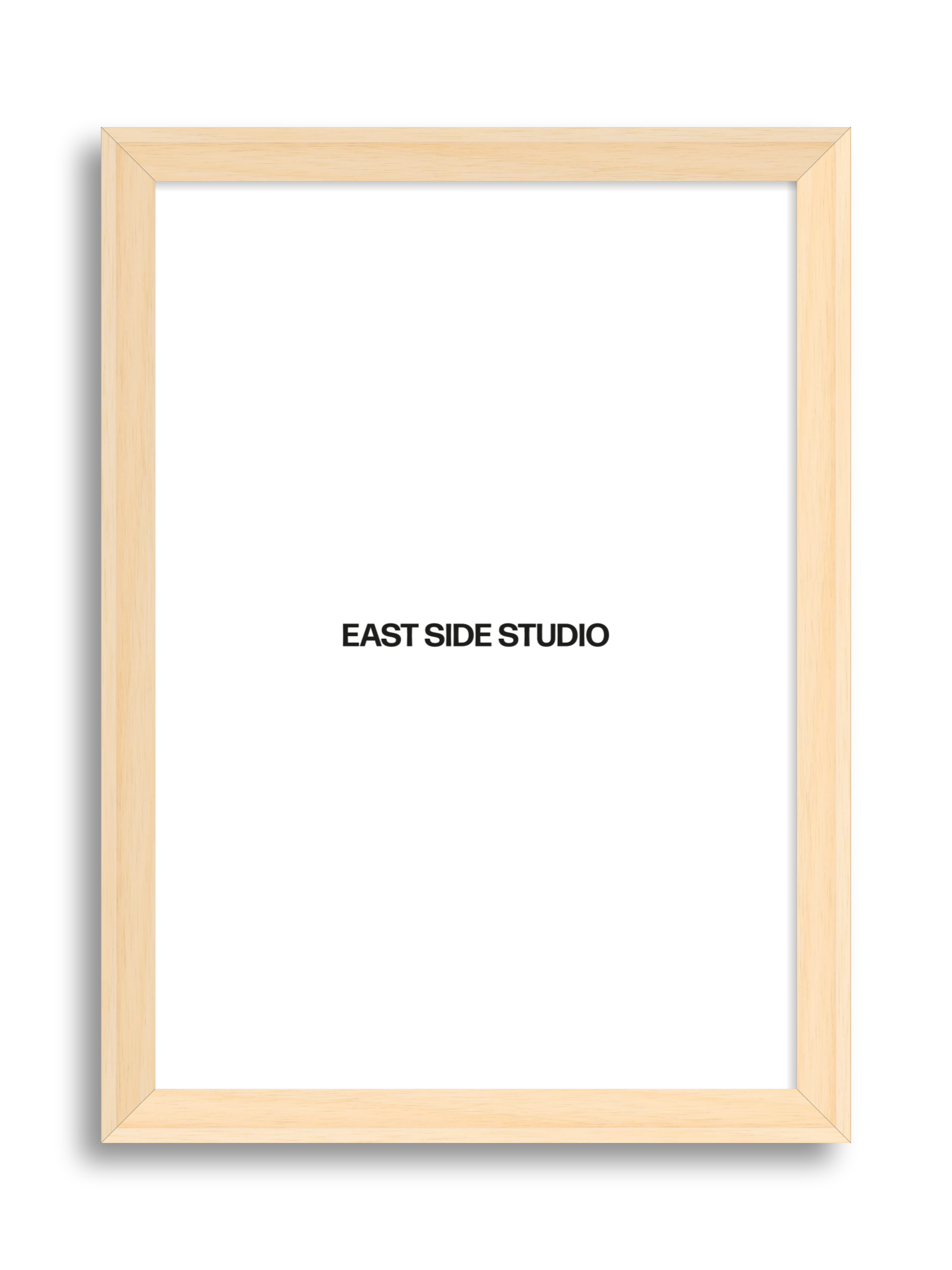 Natural Wood canvas tray frame