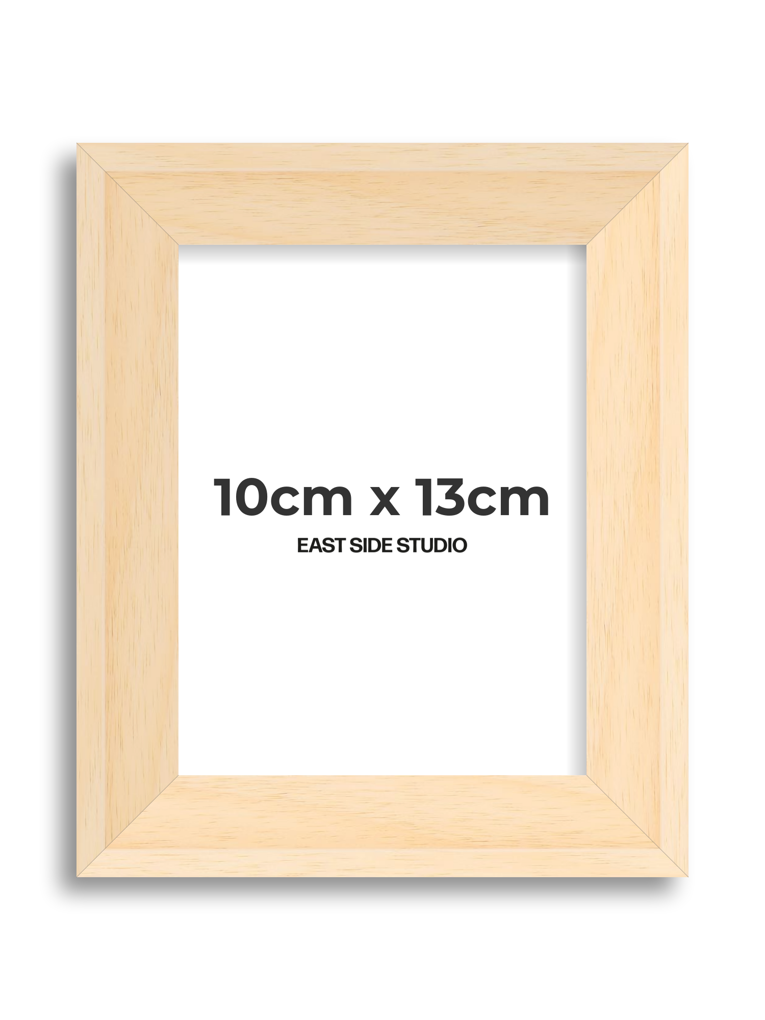 Natural Wood 10cm x 13cm picture frame