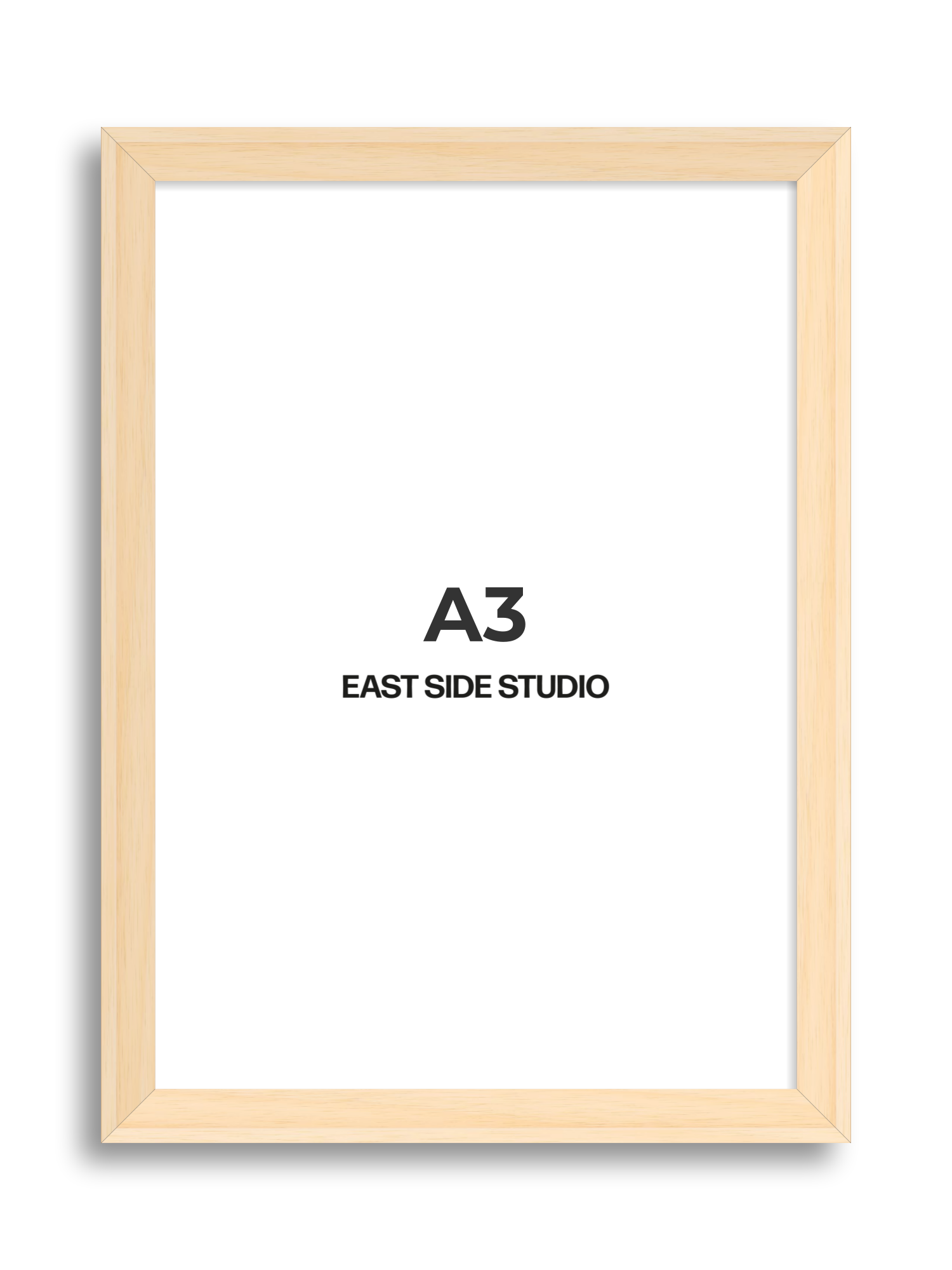 Natural Wood A3 picture frame