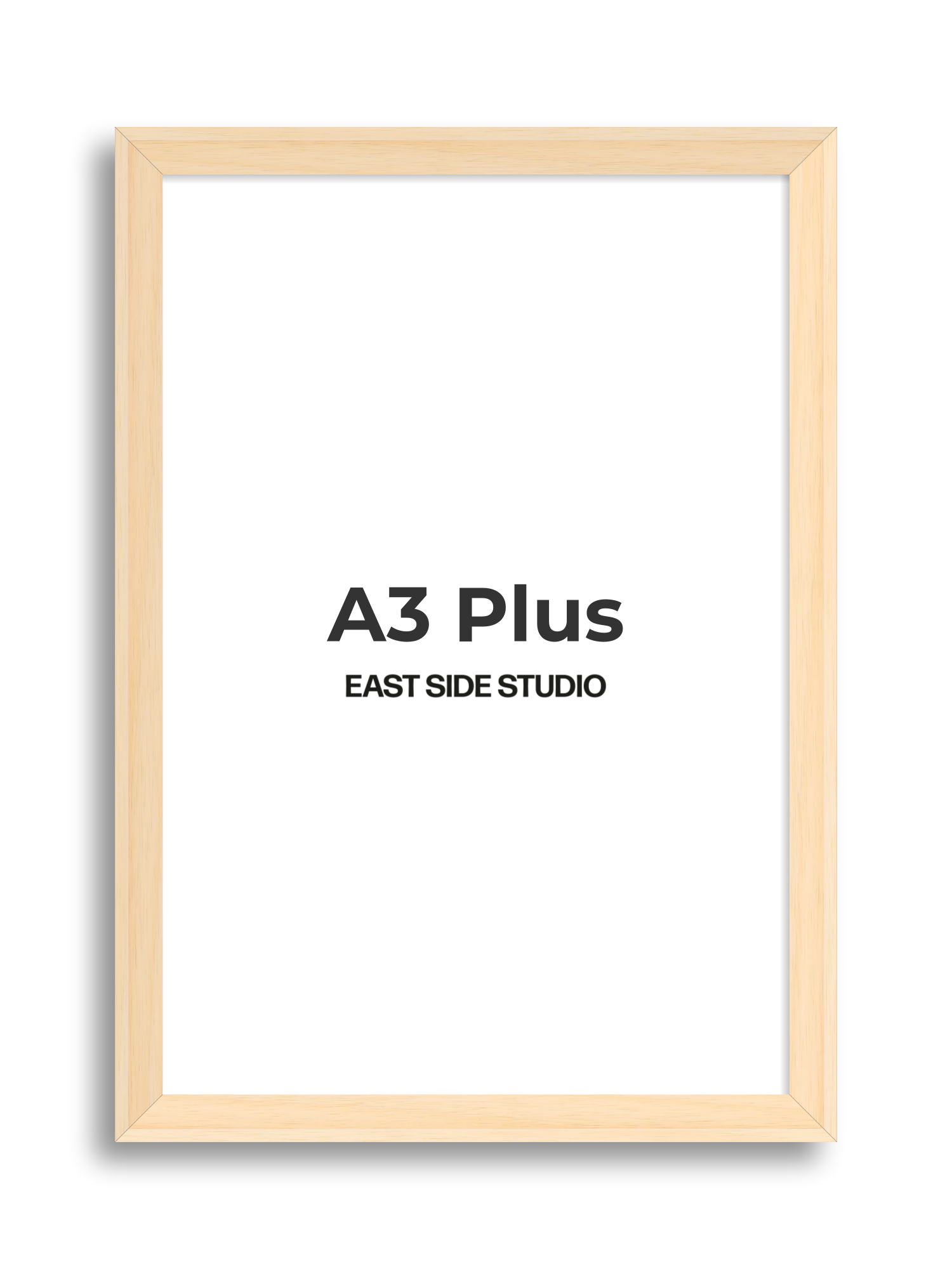 Natural Wood A3 Plus picture frame