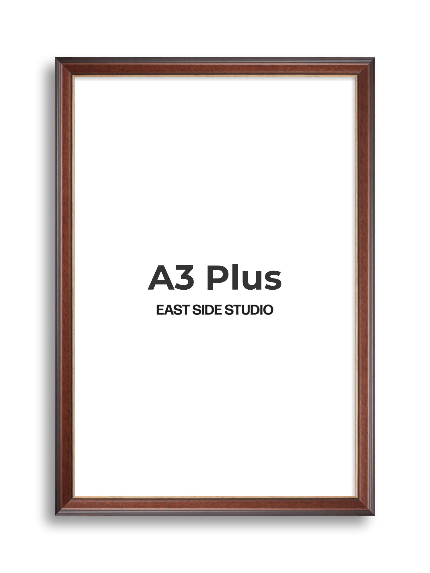 Antique Walnut & Gold A3 Plus picture frame