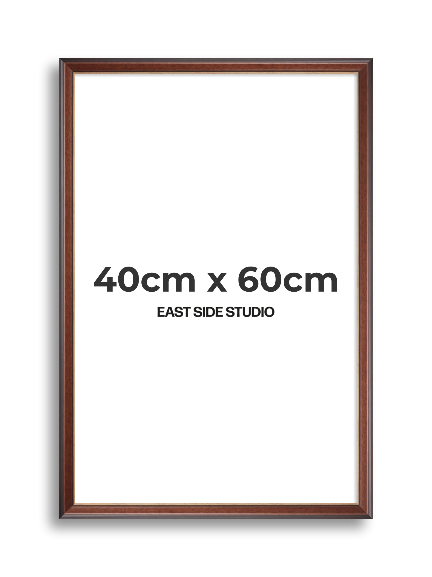 Antique Walnut & Gold 40cm x 60cm picture frame