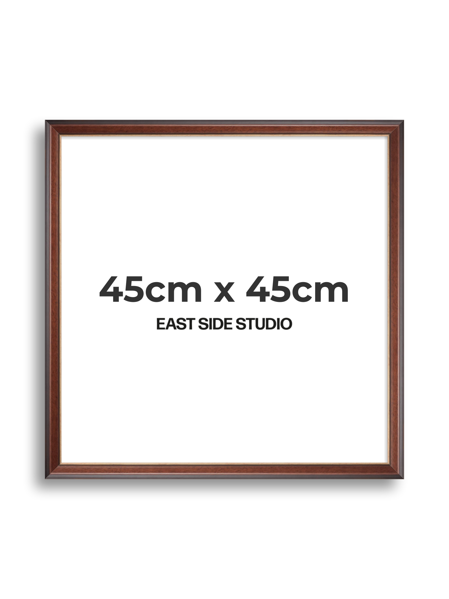 Antique Walnut & Gold 45cm x 45cm picture frame