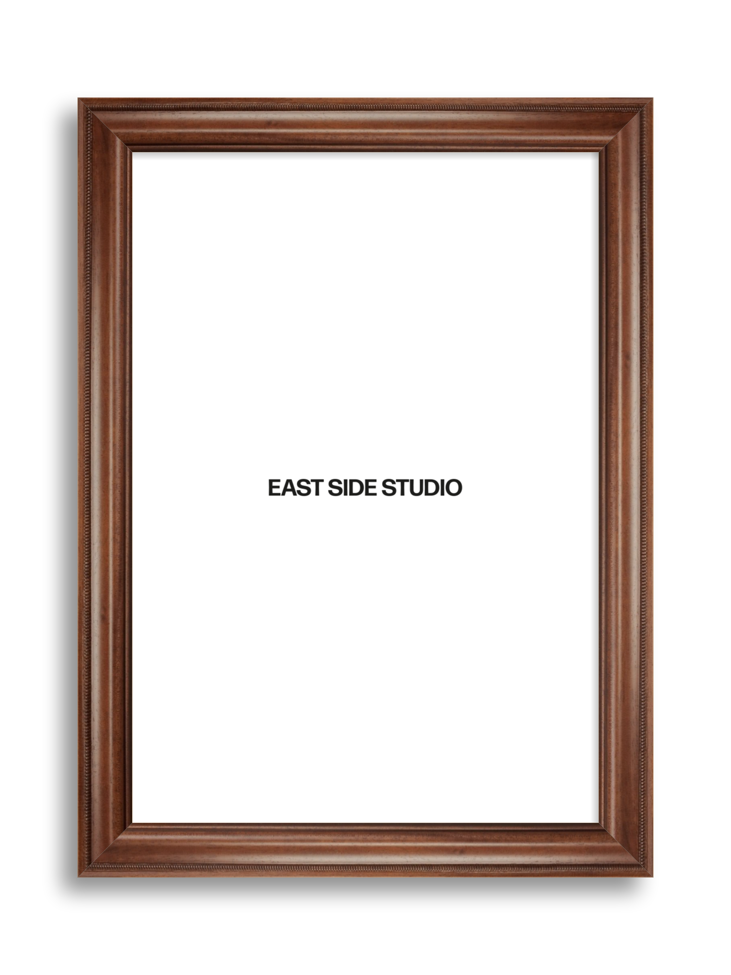 Wide Antique Walnut picture frame