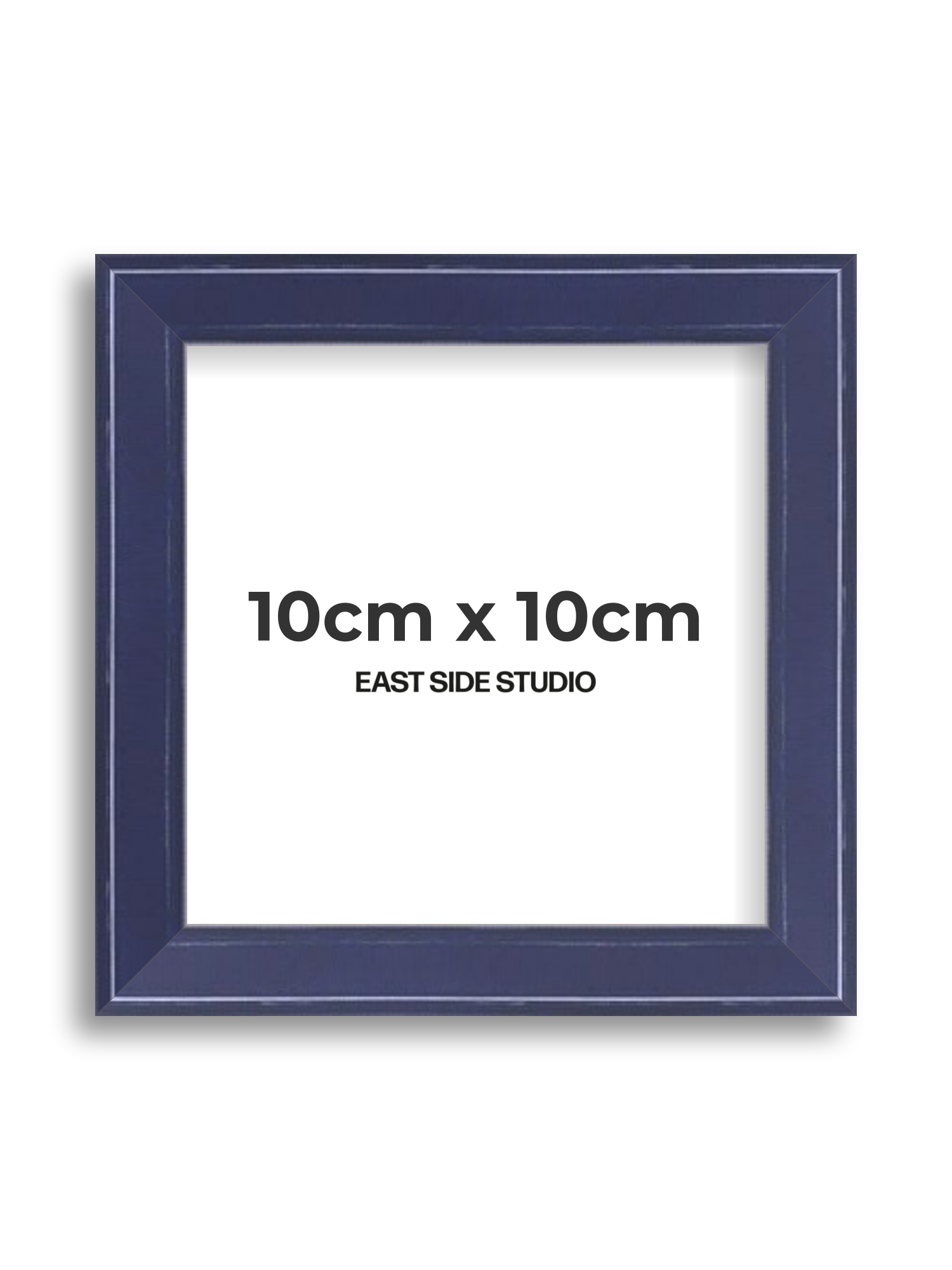 Cobalt Blue Gloss 10cm x 10cm picture frame