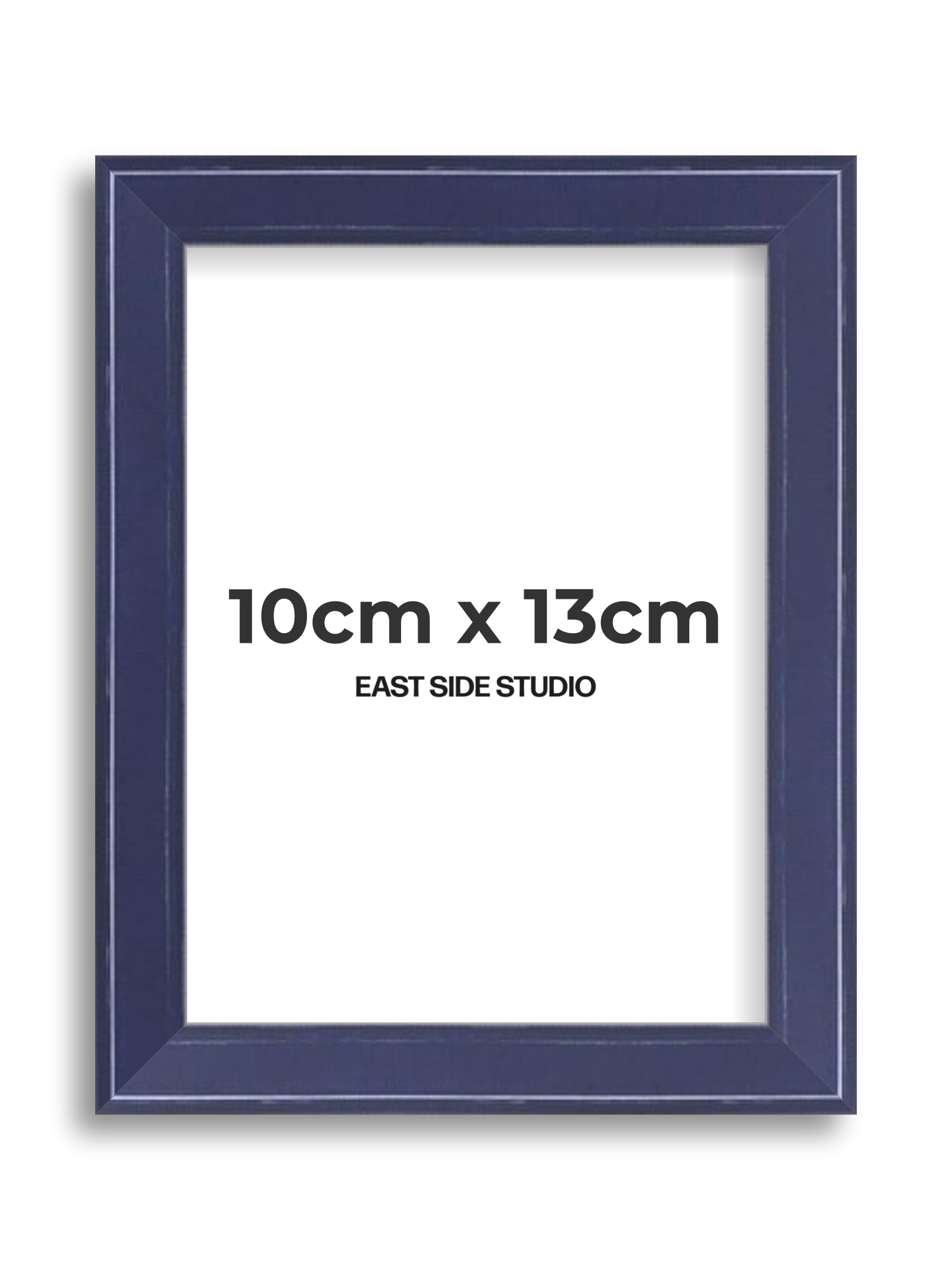 Cobalt Blue Gloss 10cm x 13cm picture frame