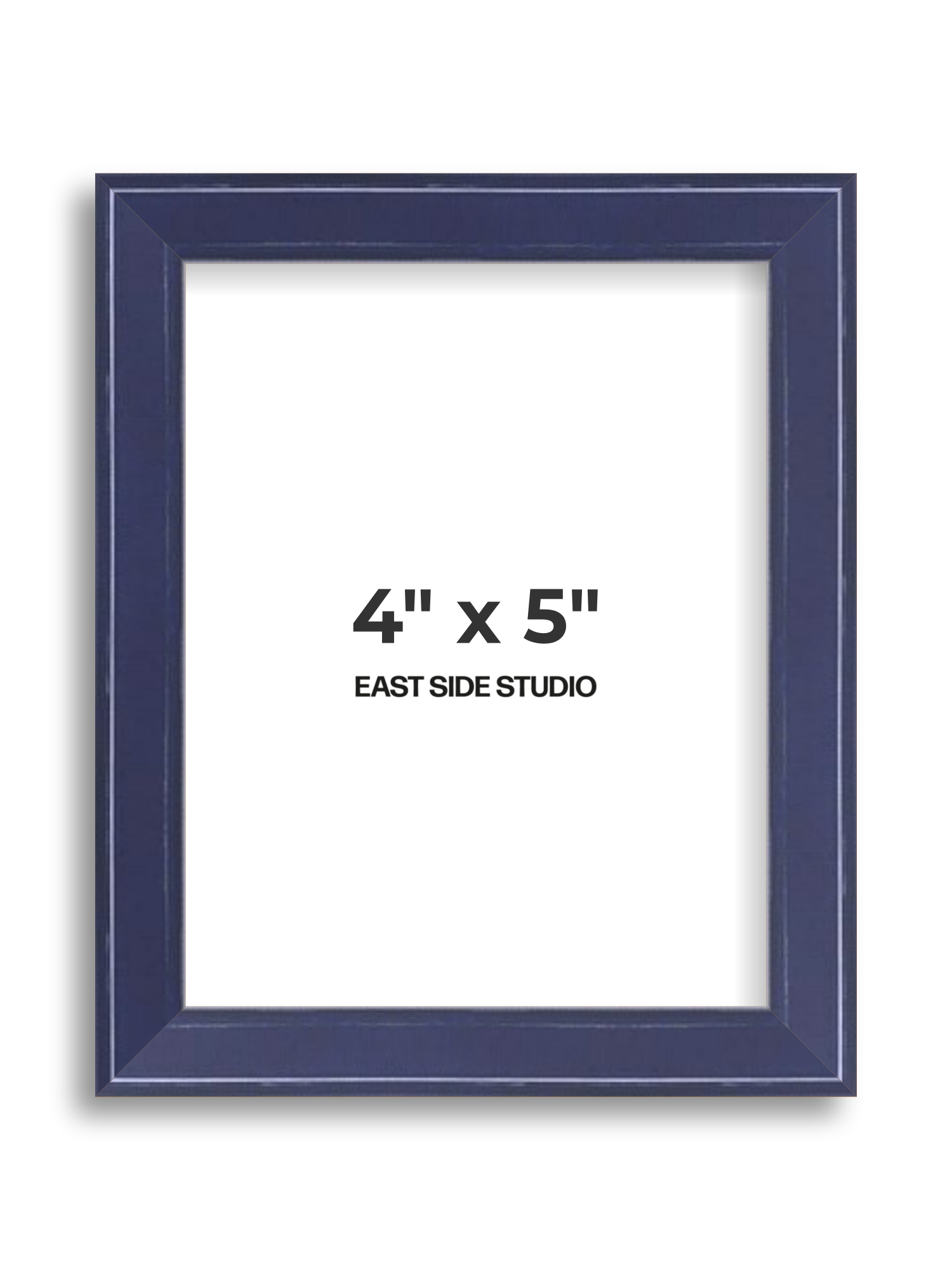 Cobalt Blue Gloss 4" x 5" picture frame